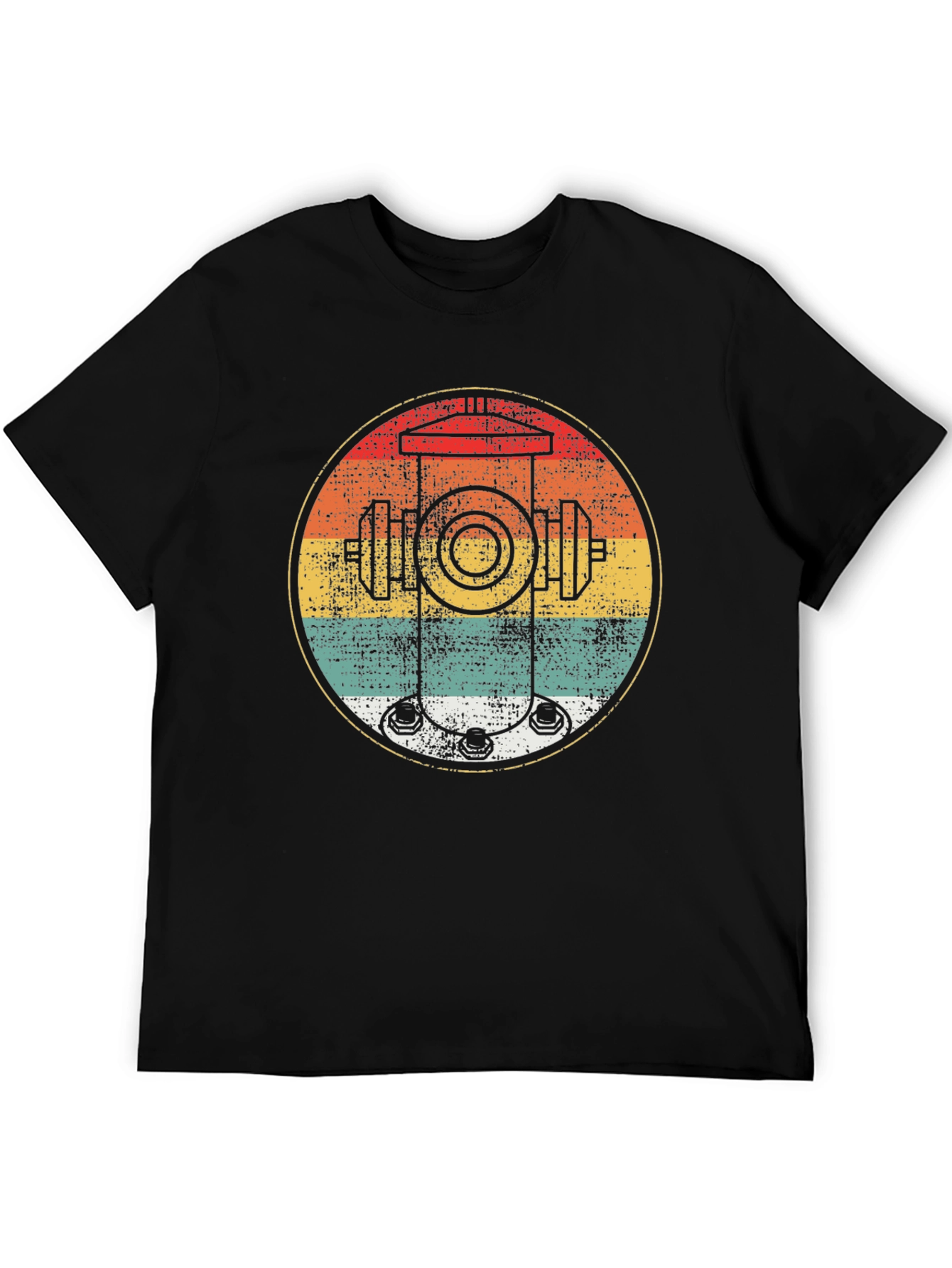 Retro Fire Hydrant Graphic Tee