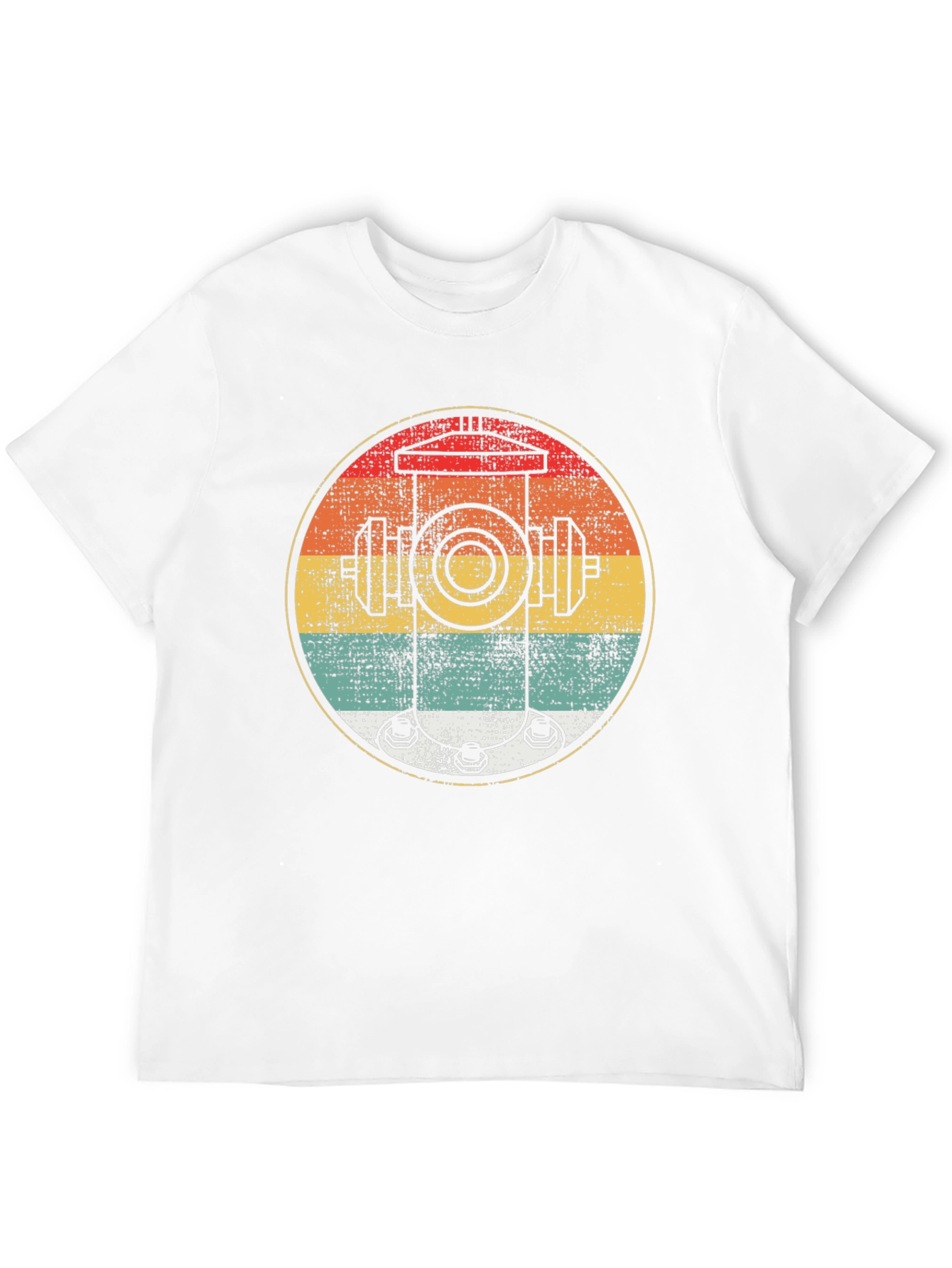 Retro Fire Hydrant Graphic Tee