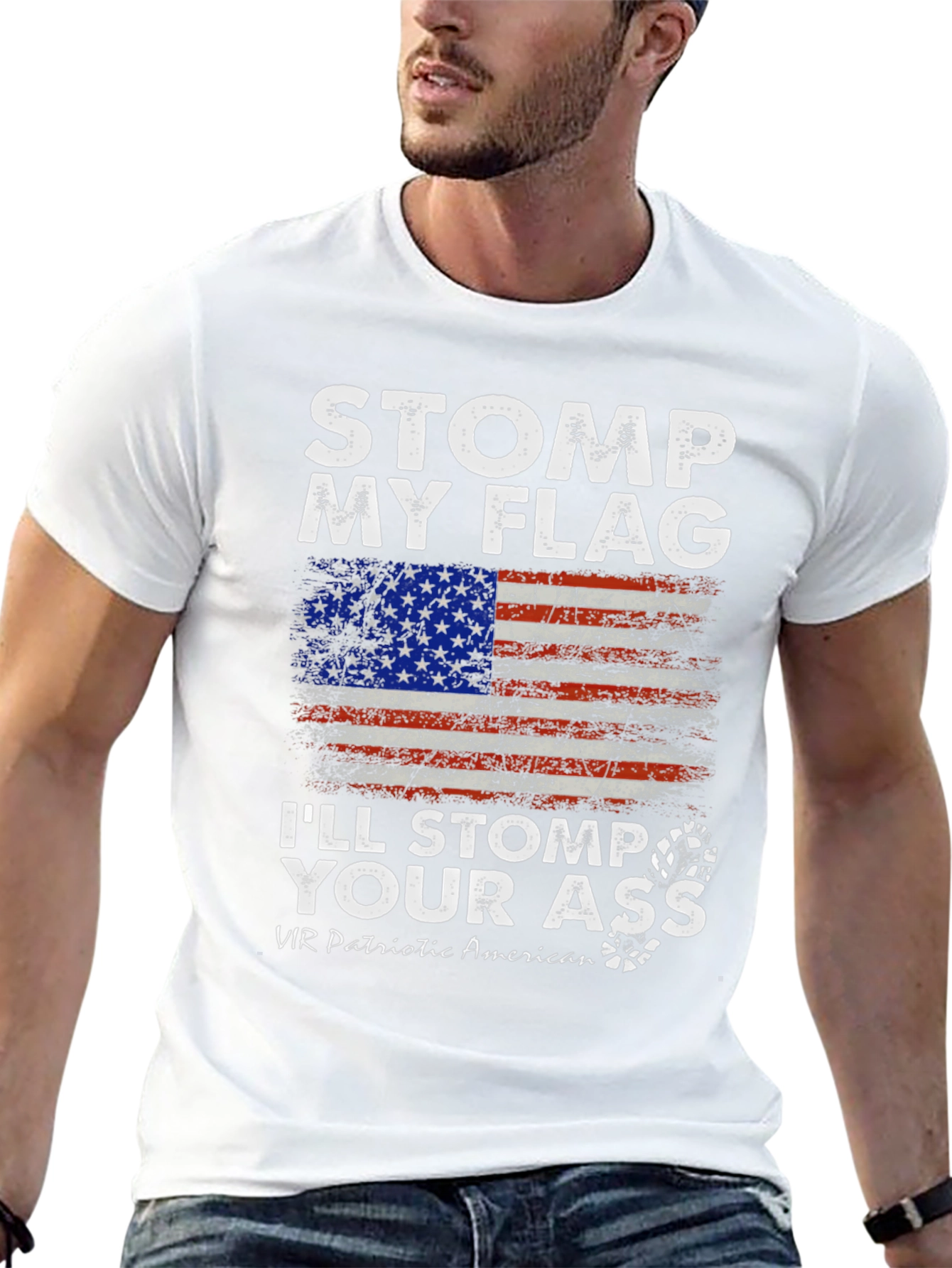 Stomp My Flag Ill Stomp Your Ass T-Shirt