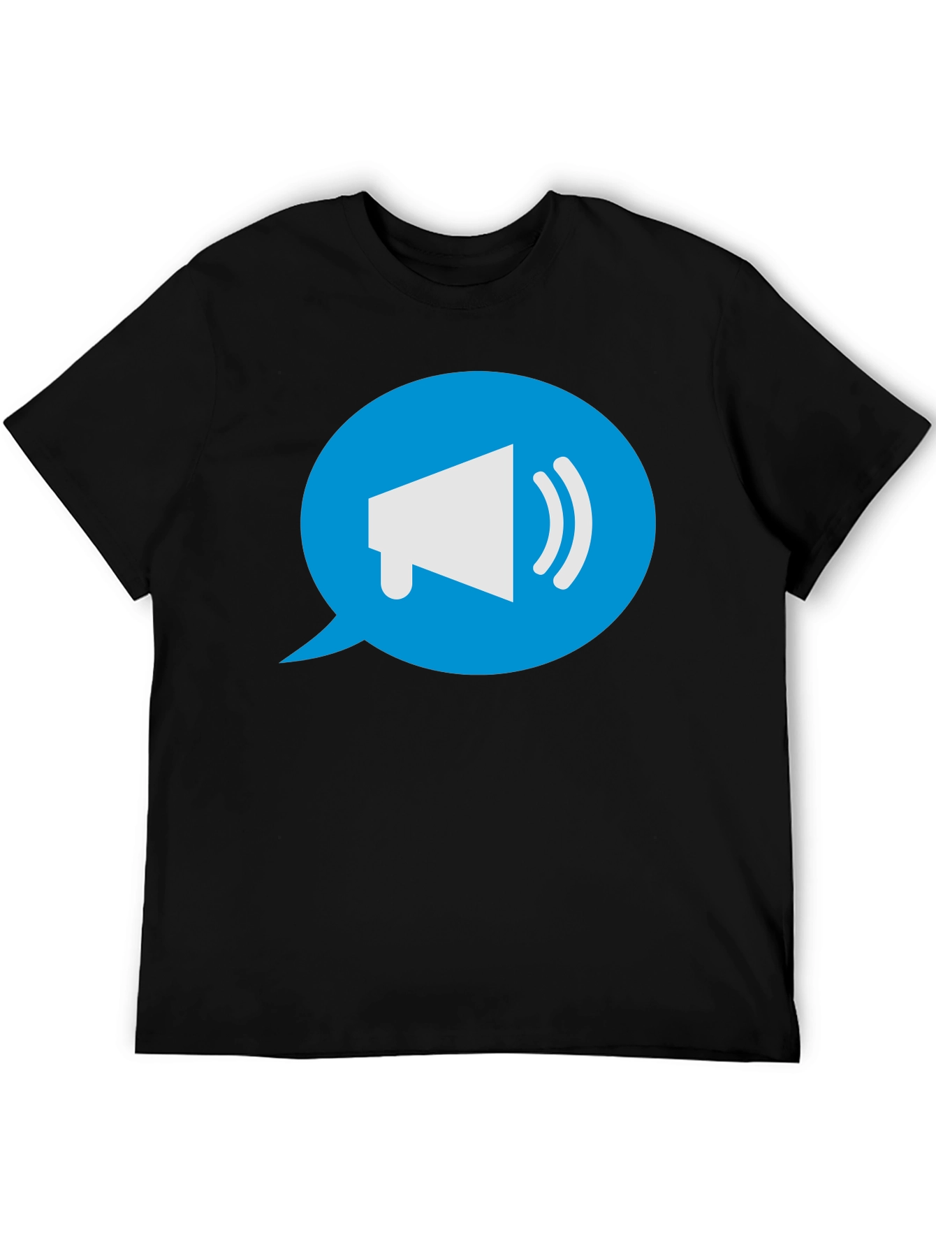 Megaphone Graphic T-Shirt - Bold Statement Tee