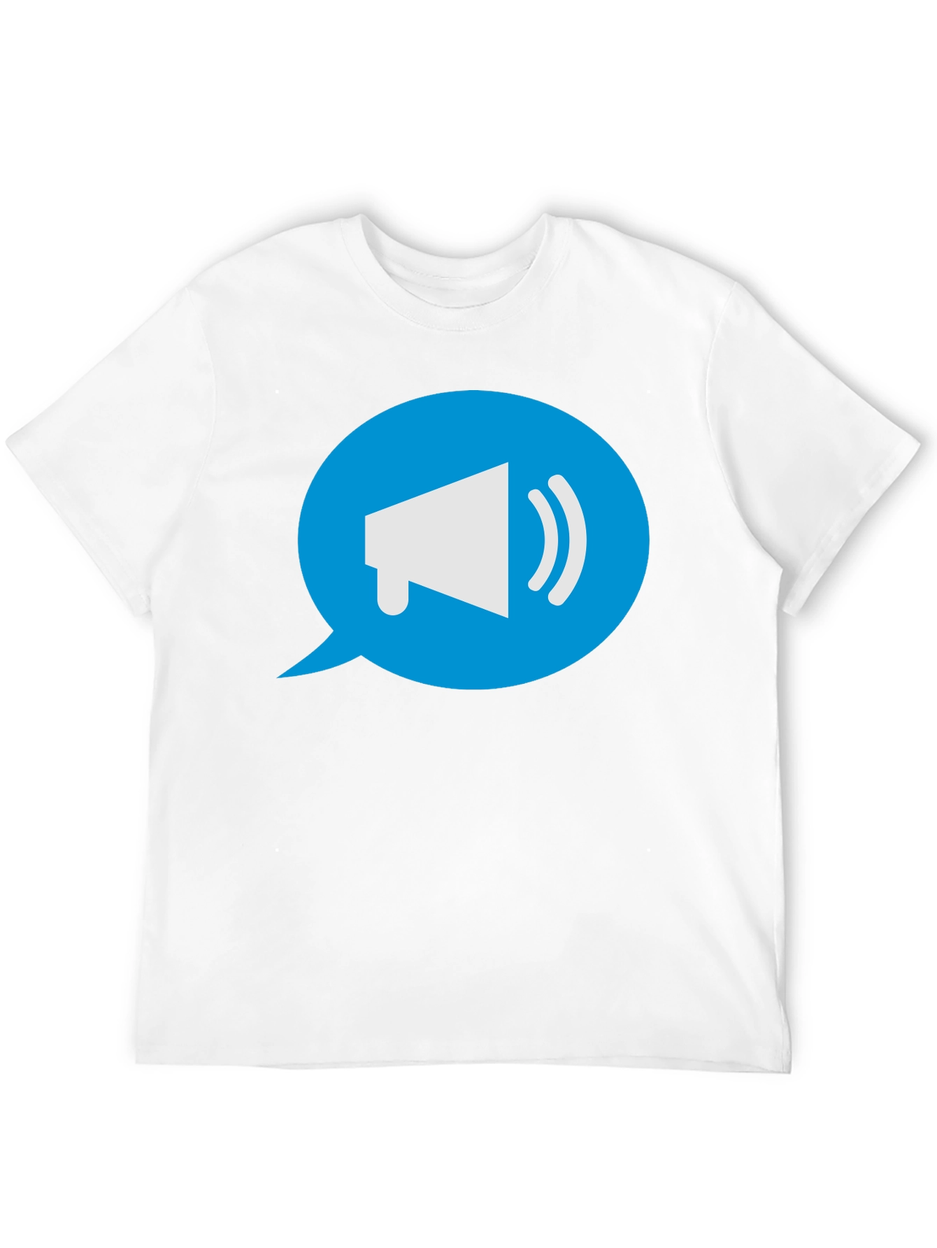 Megaphone Graphic T-Shirt - Bold Statement Tee