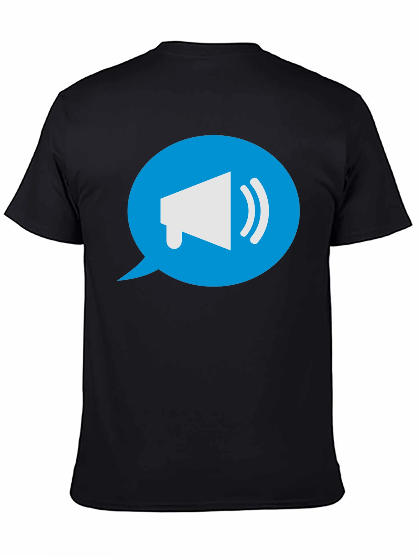 Megaphone Graphic T-Shirt - Bold Statement Tee