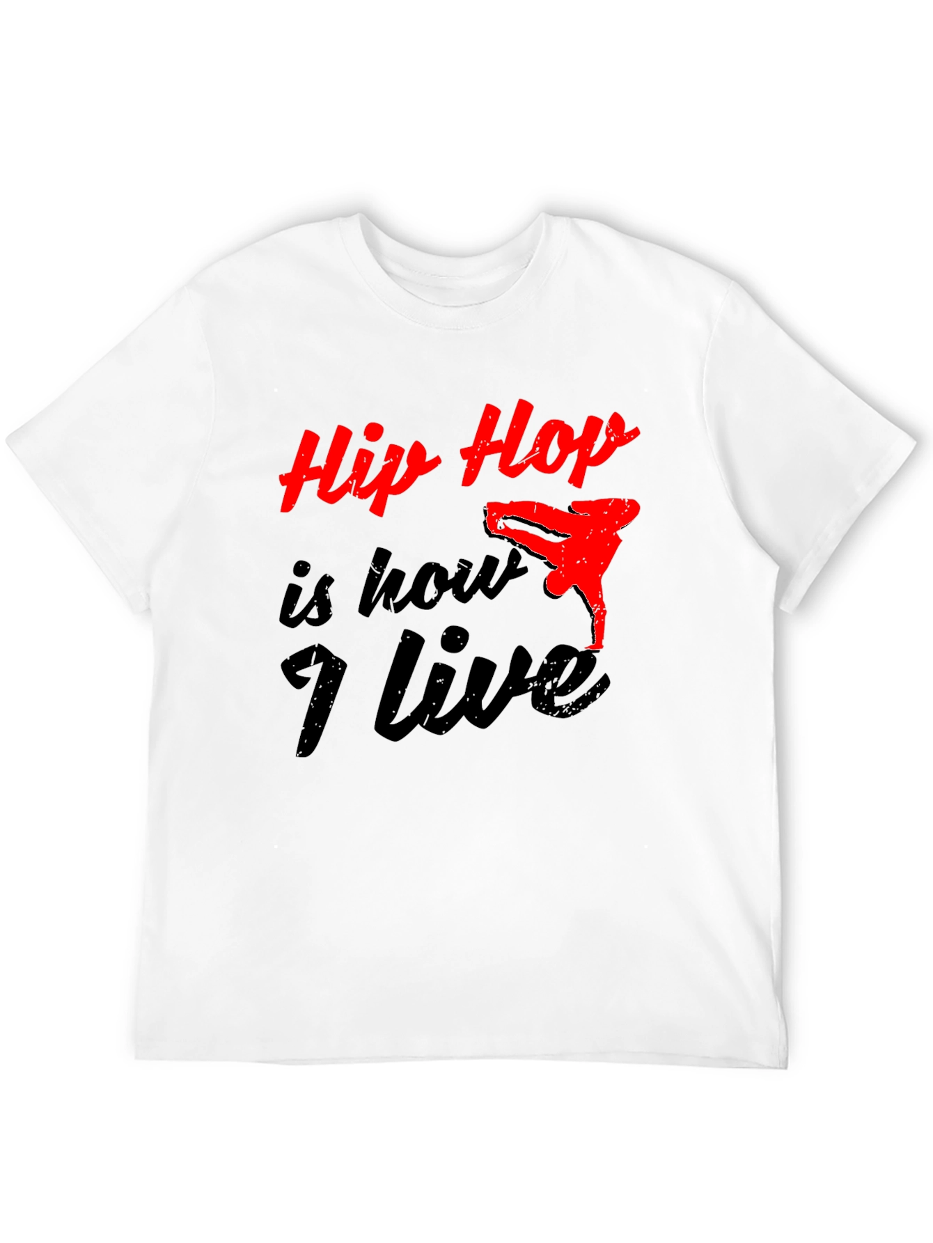 Hip Hop Is How I Live Black T-Shirt