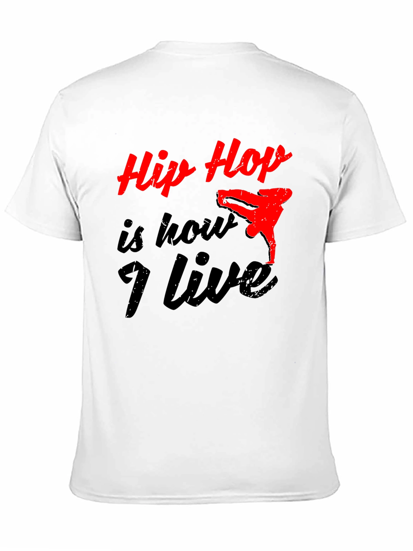 Hip Hop Is How I Live Black T-Shirt