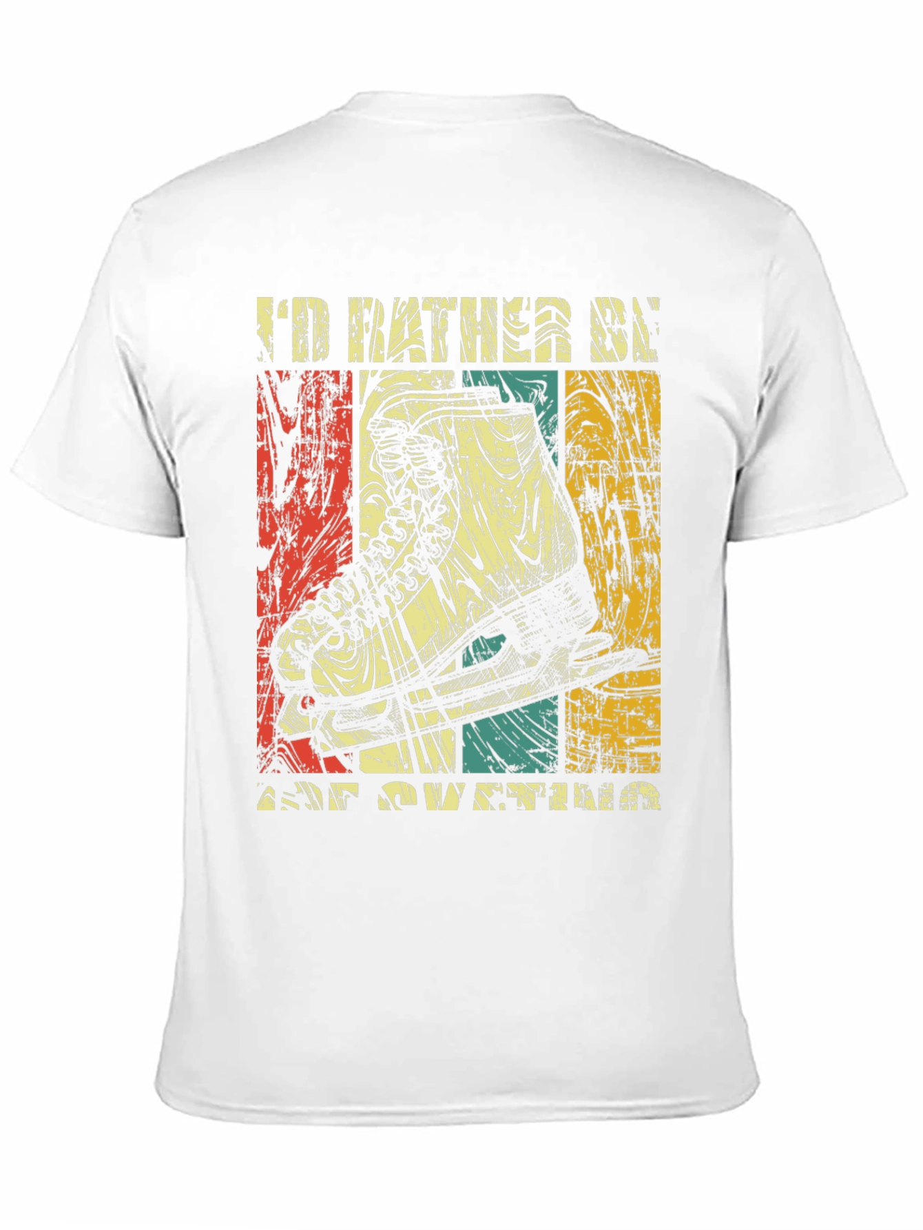 Id Rather Be Ice Skating T-Shirt