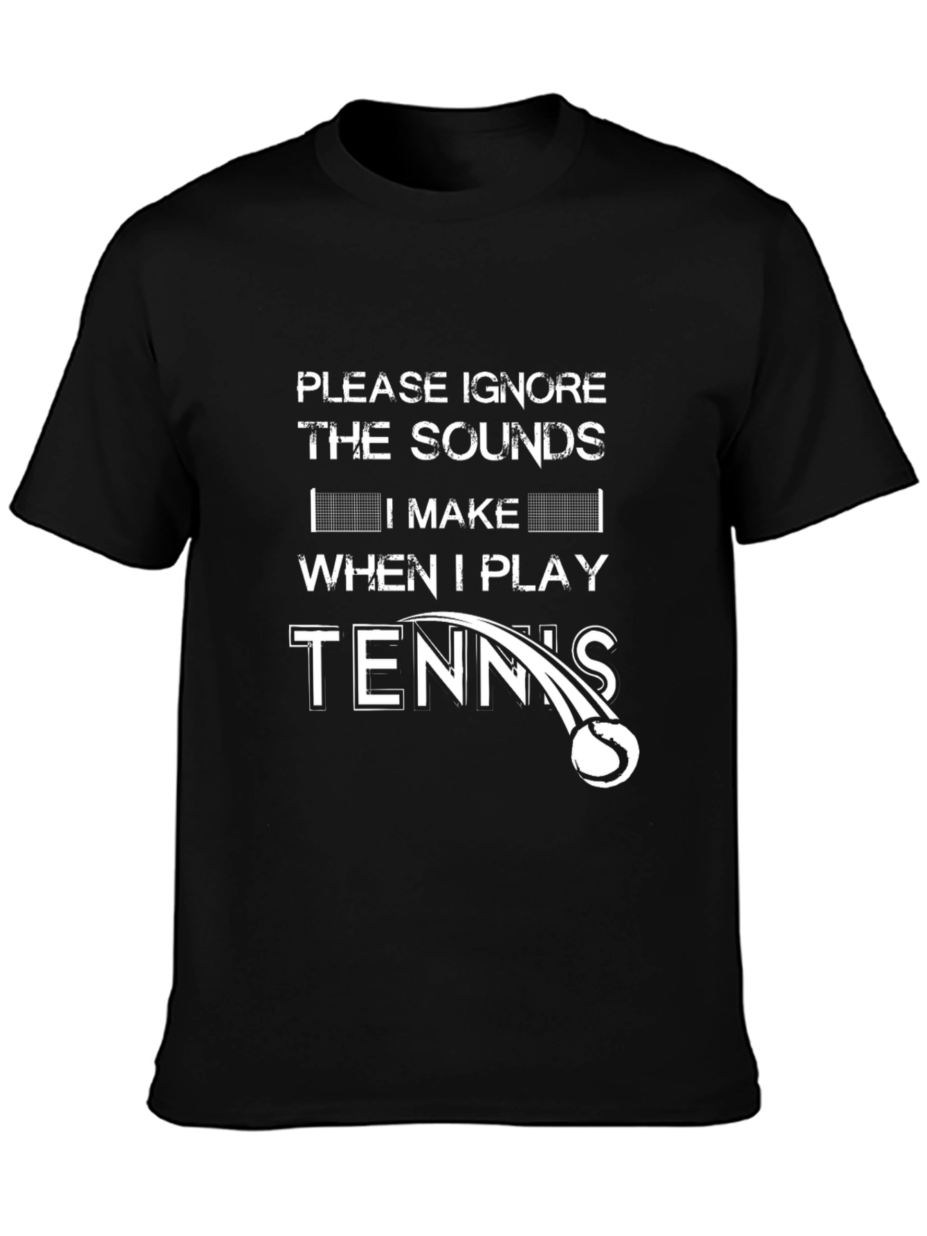Funny Tennis Player Graphic T-Shirt