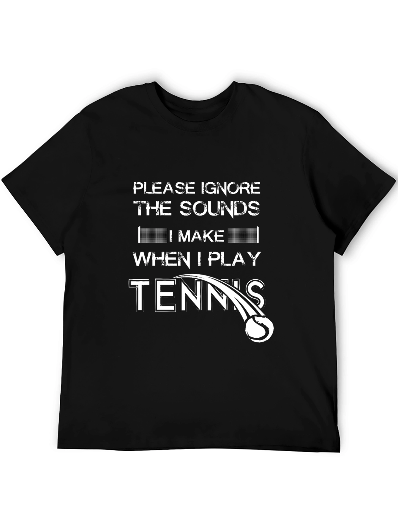 Funny Tennis Player Graphic T-Shirt