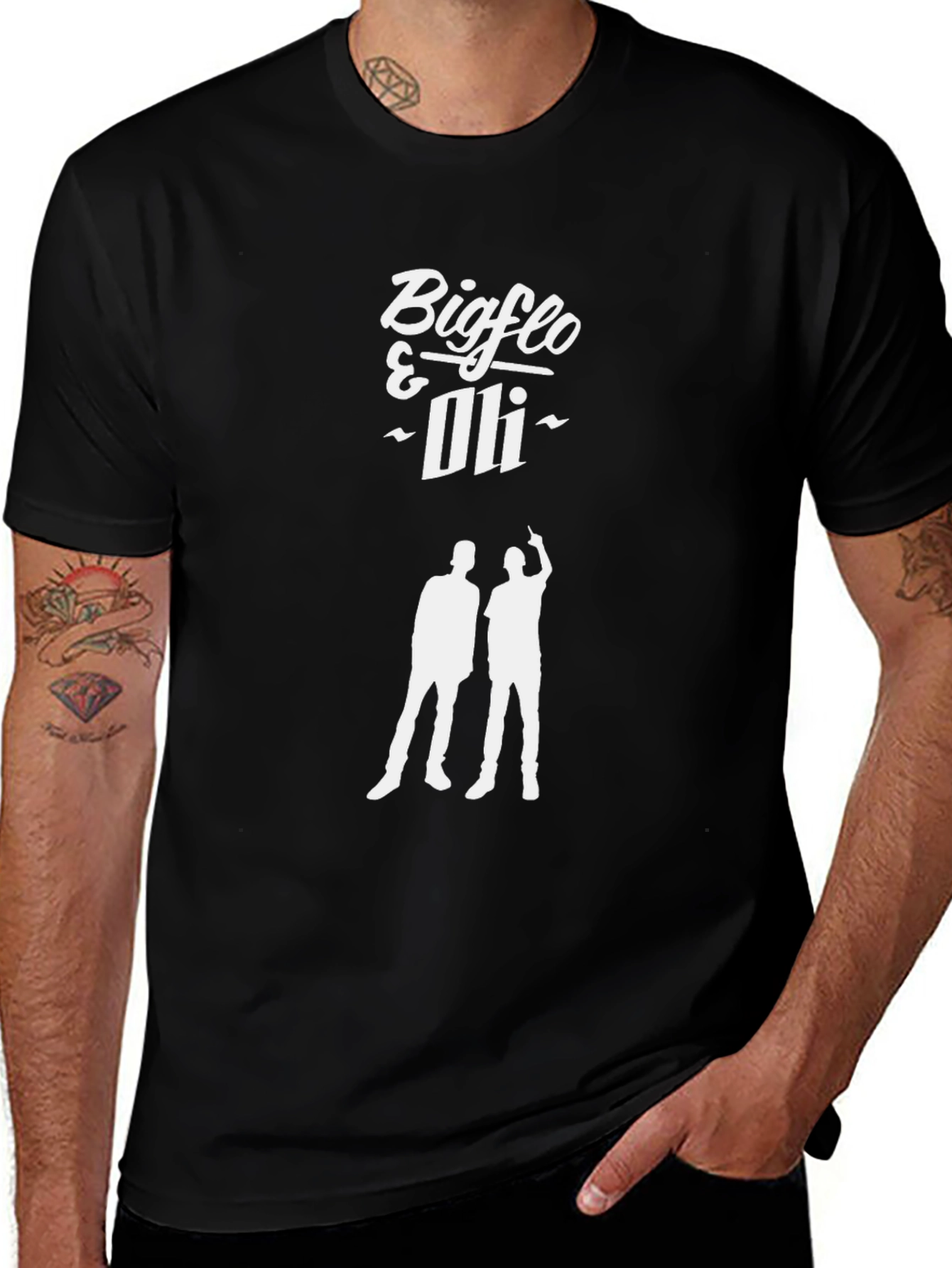 Bigflo & Oli Graphic Black T-Shirt