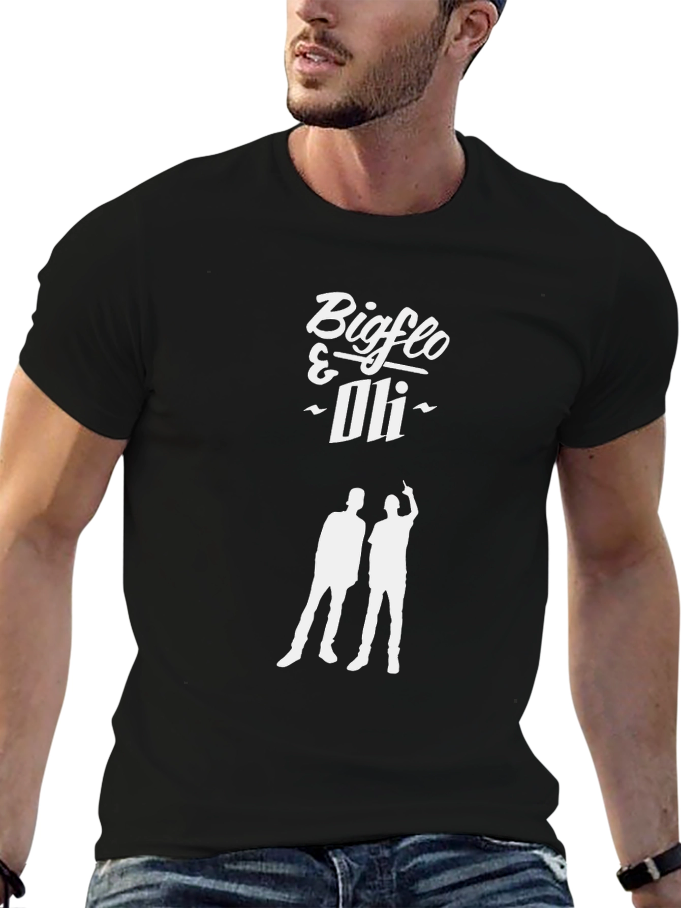 Bigflo & Oli Graphic Black T-Shirt