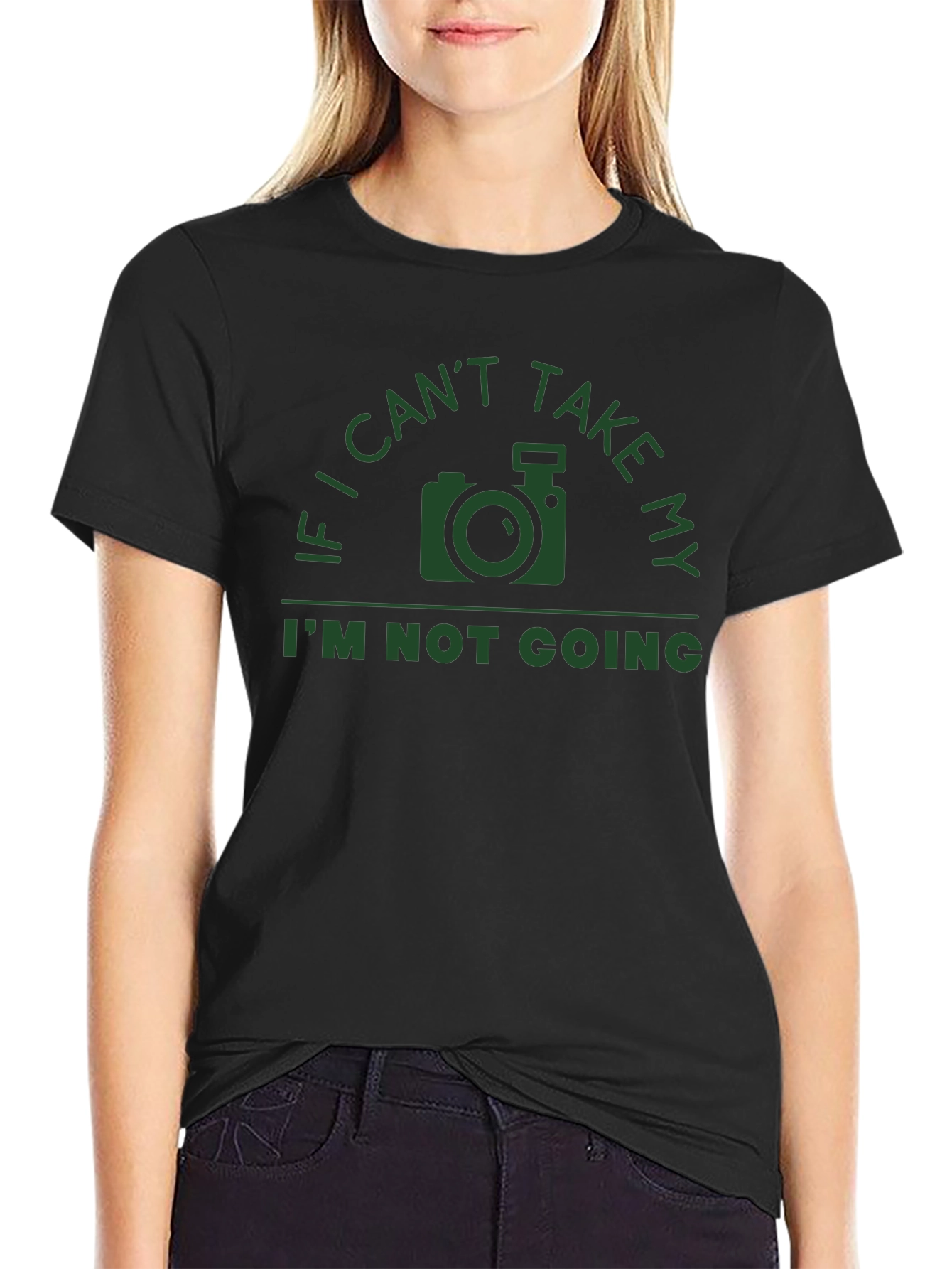 Photographer T-Shirt - If I Cant Take My Camera...