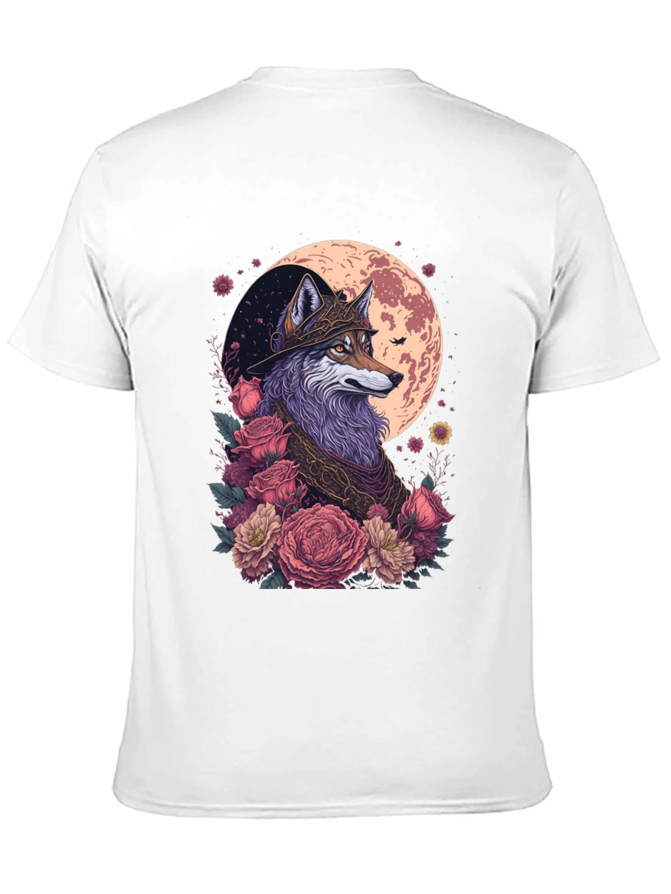 Wolf & Roses Graphic Tee