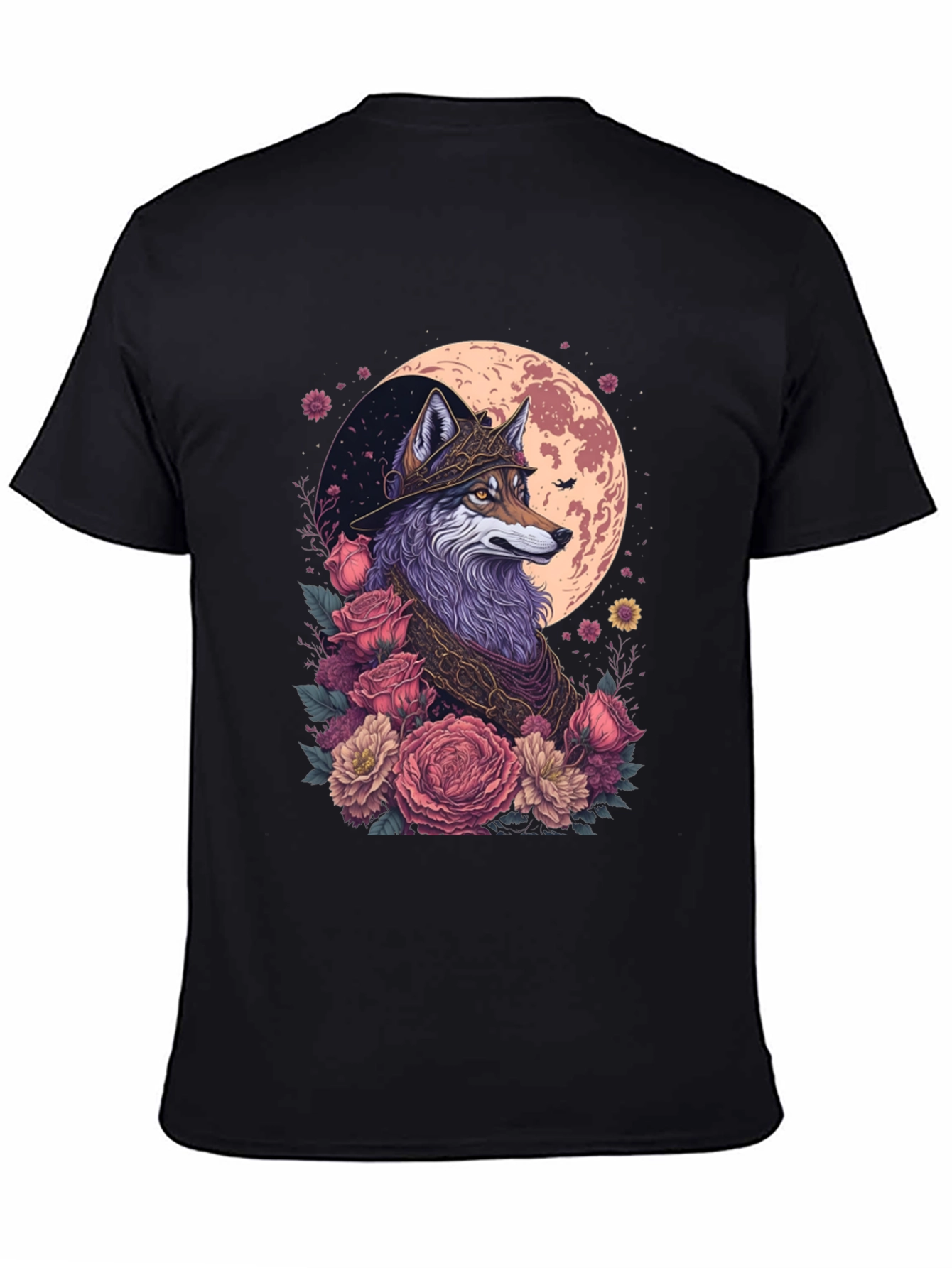 Wolf & Roses Graphic Tee