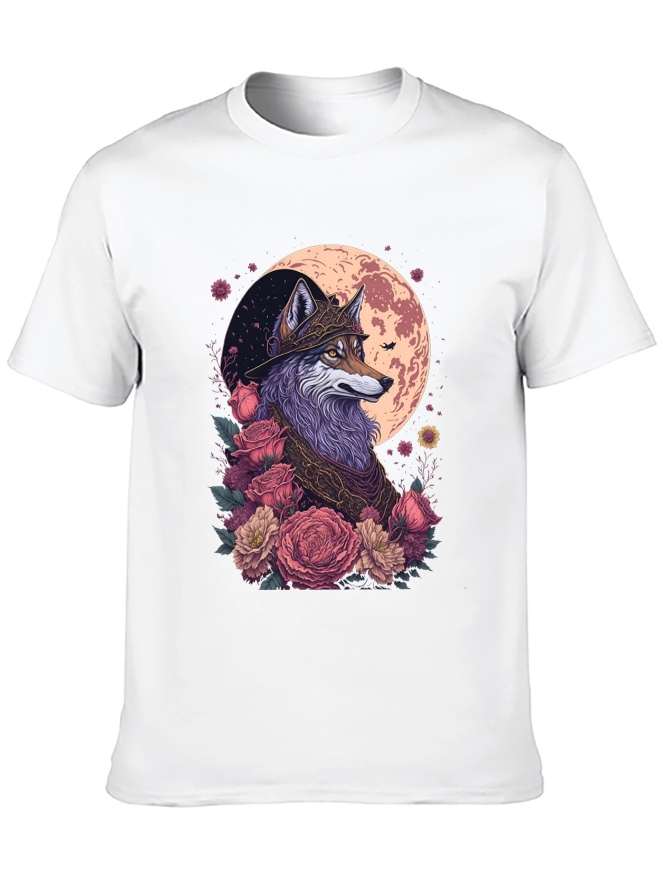 Wolf & Roses Graphic Tee
