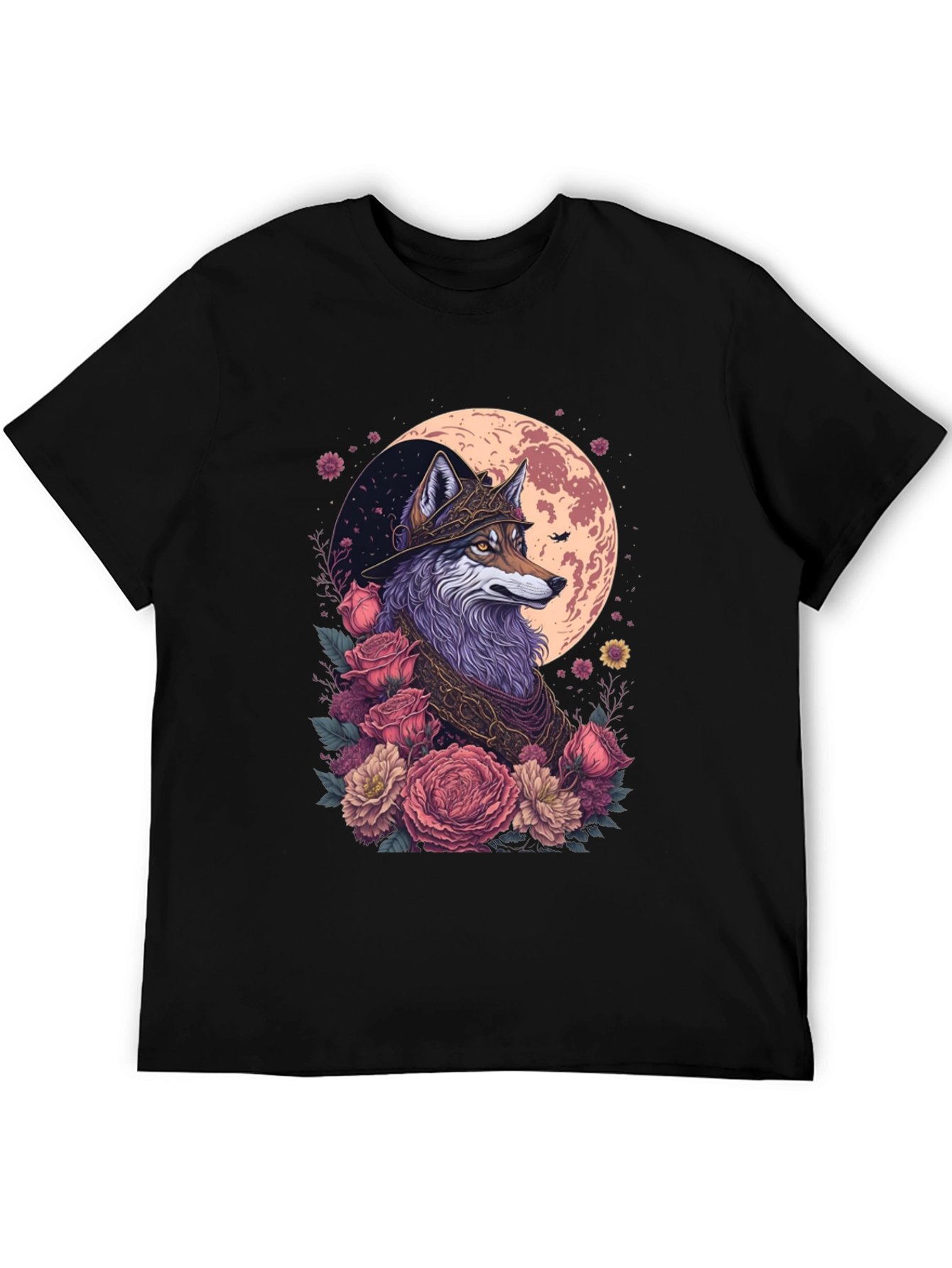Wolf & Roses Graphic Tee