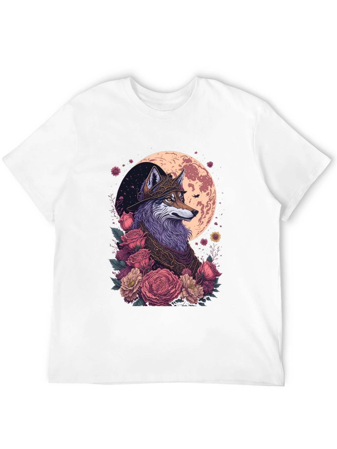 Wolf & Roses Graphic Tee