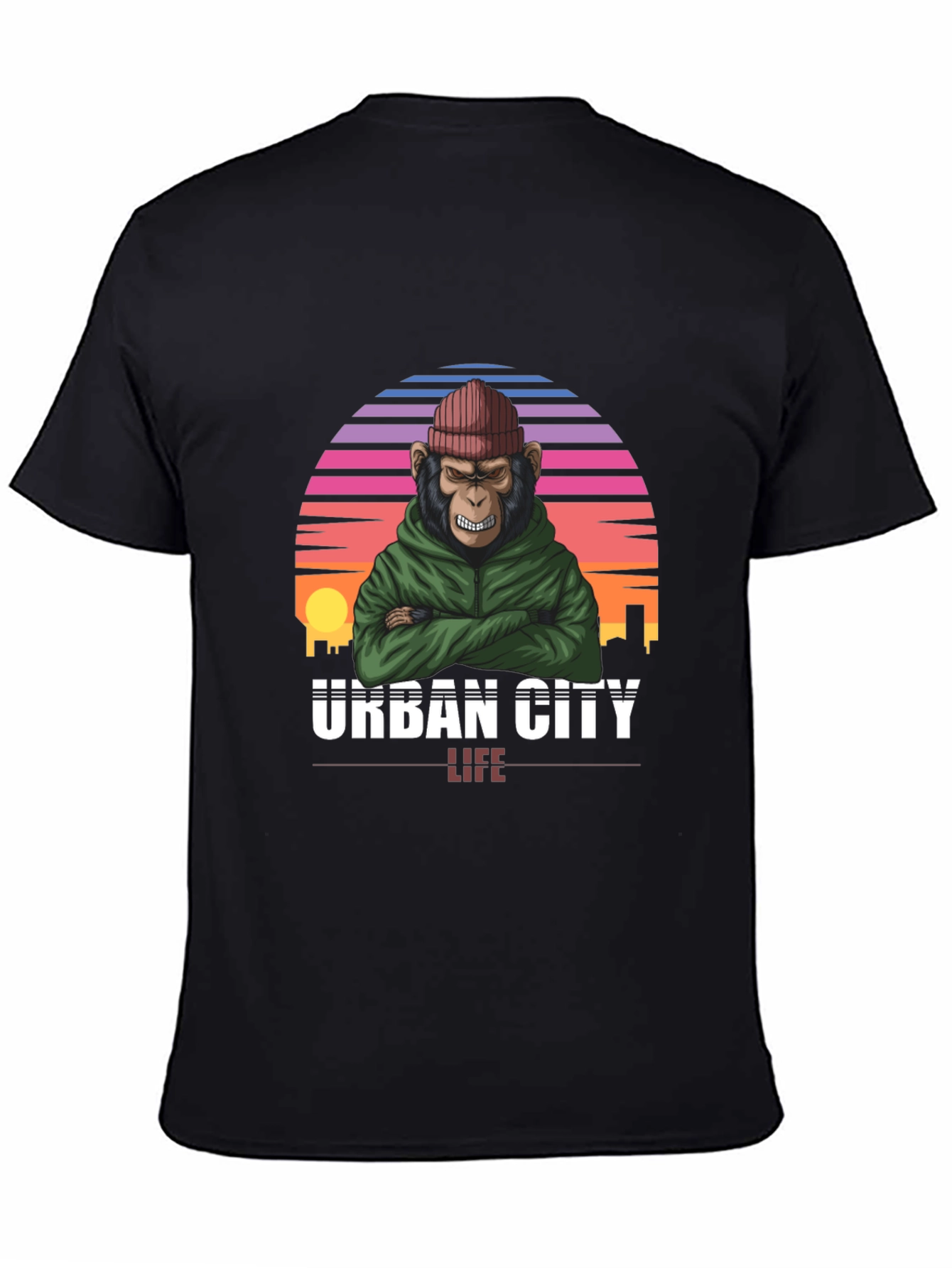 Urban City Monkey T-Shirt