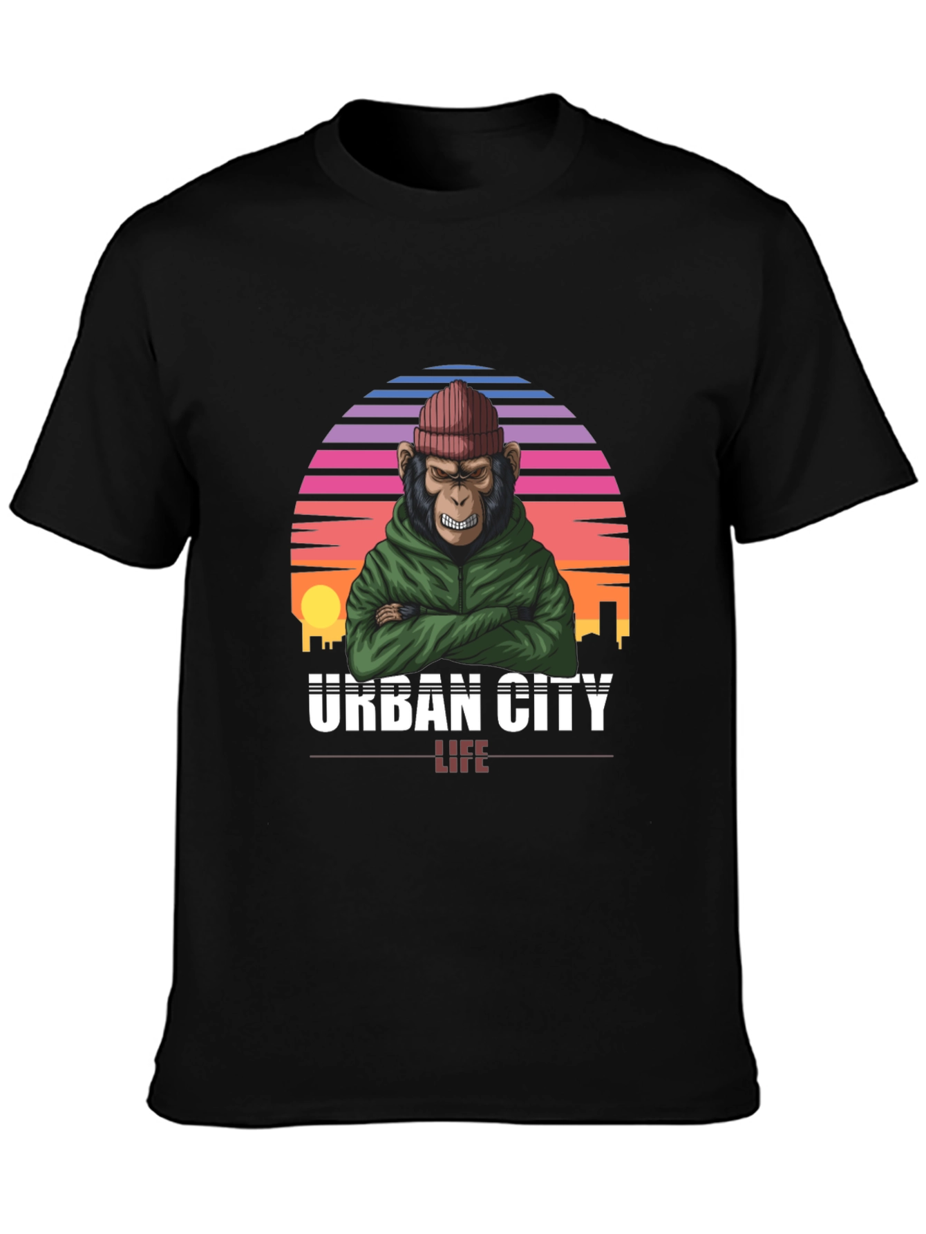 Urban City Monkey T-Shirt
