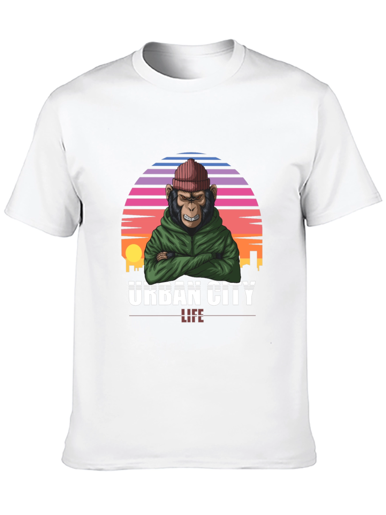Urban City Monkey T-Shirt