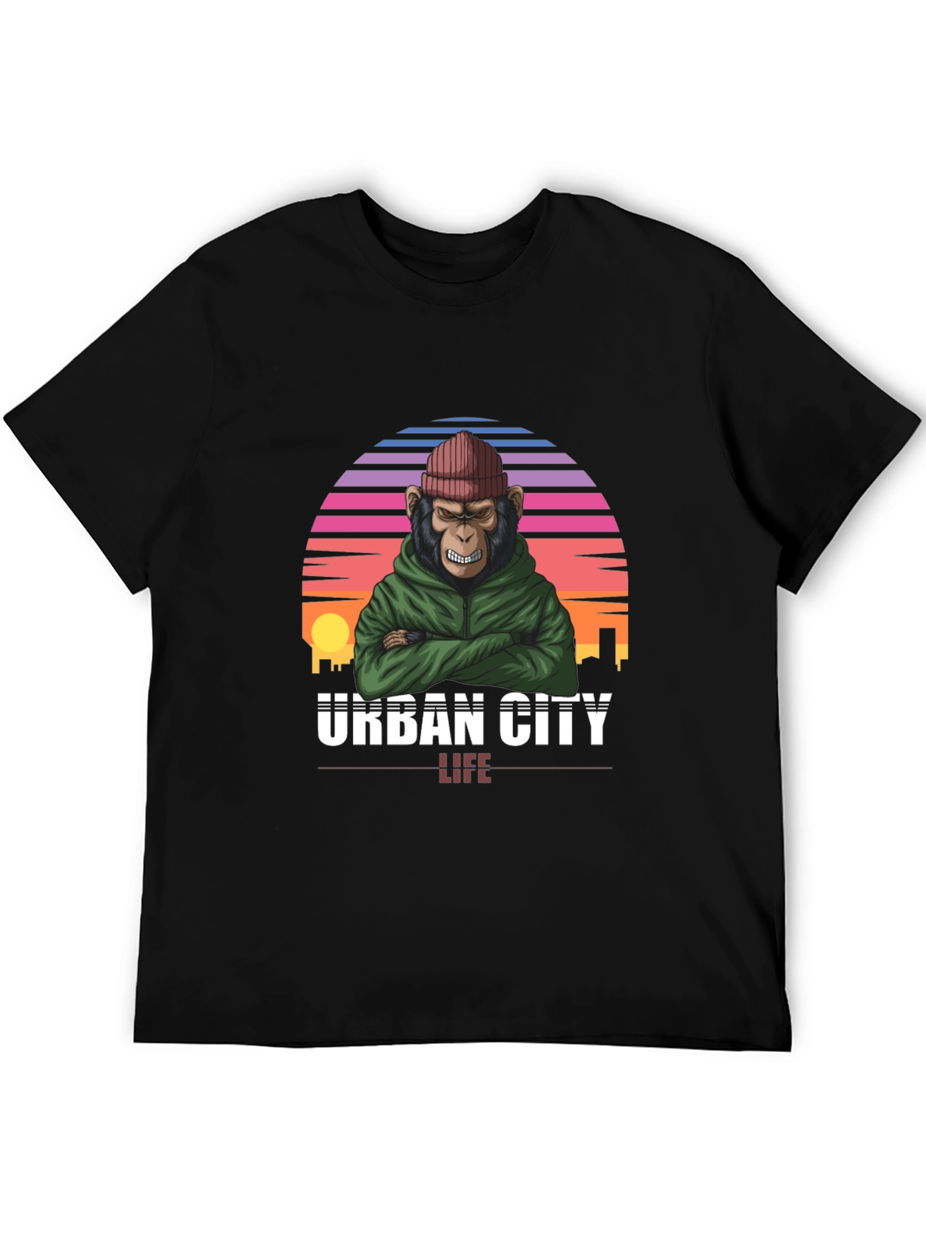 Urban City Monkey T-Shirt