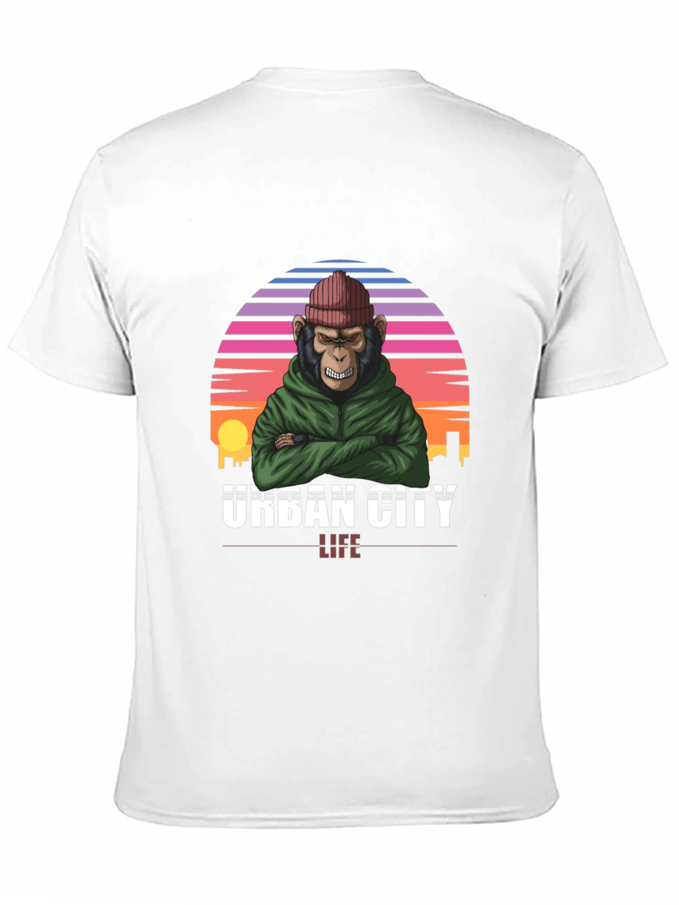 Urban City Monkey T-Shirt