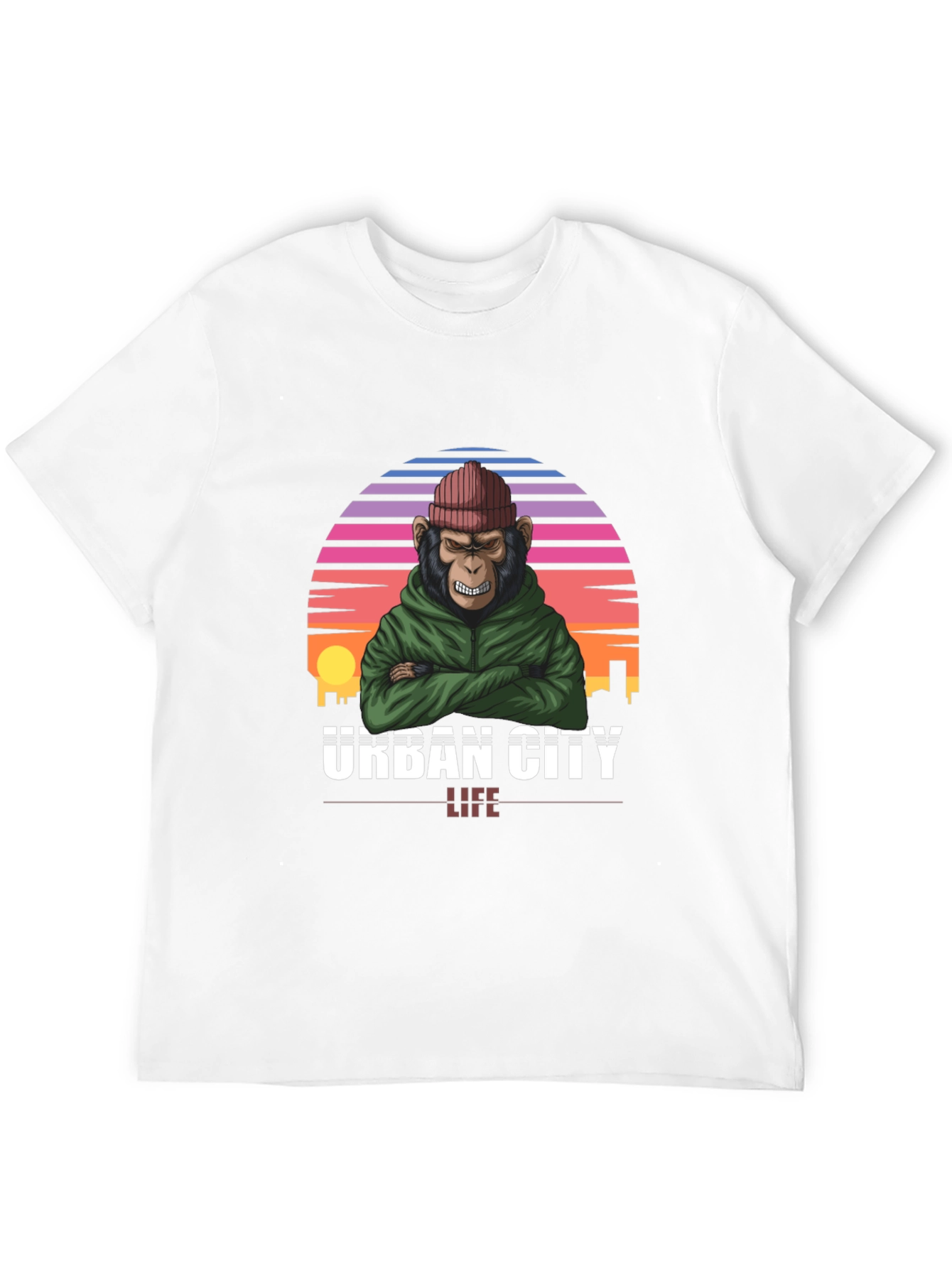 Urban City Monkey T-Shirt