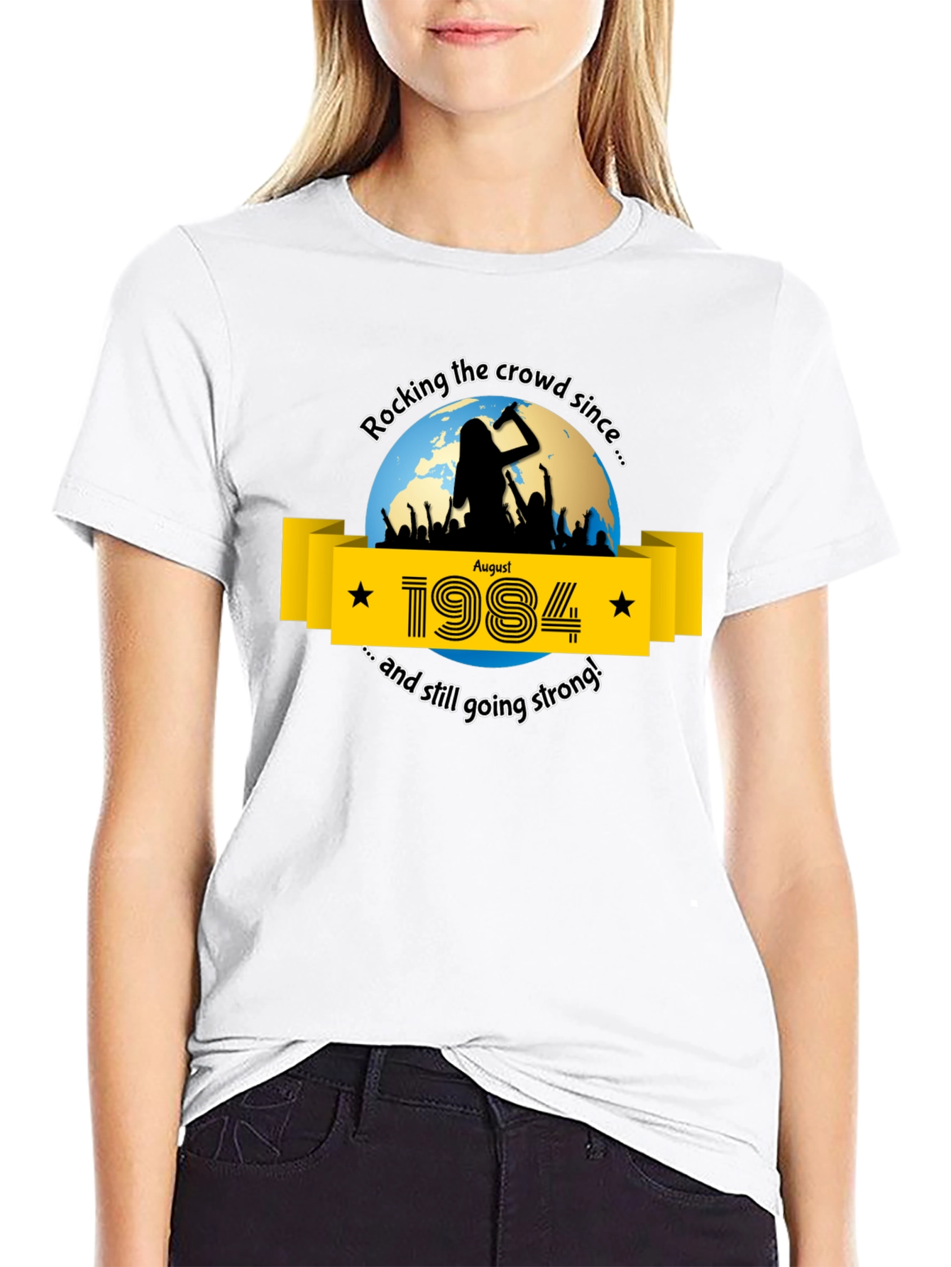 Rocking Since 1984 Graphic Tee