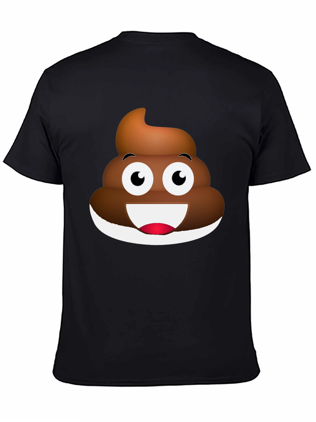 Emoji Poop T-Shirt - Funny Casual Tee