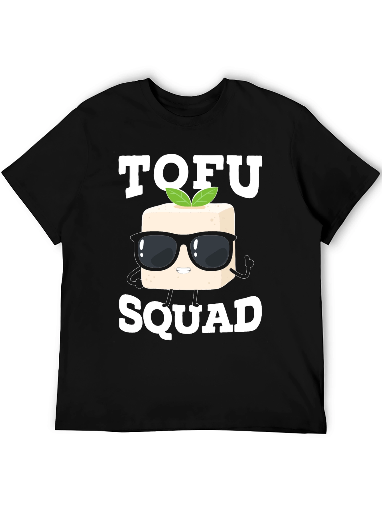 Tofu Squad Graphic Tee - Funny Vegan Shirt