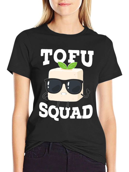 Tofu Squad Graphic Tee - Funny Vegan Shirt
