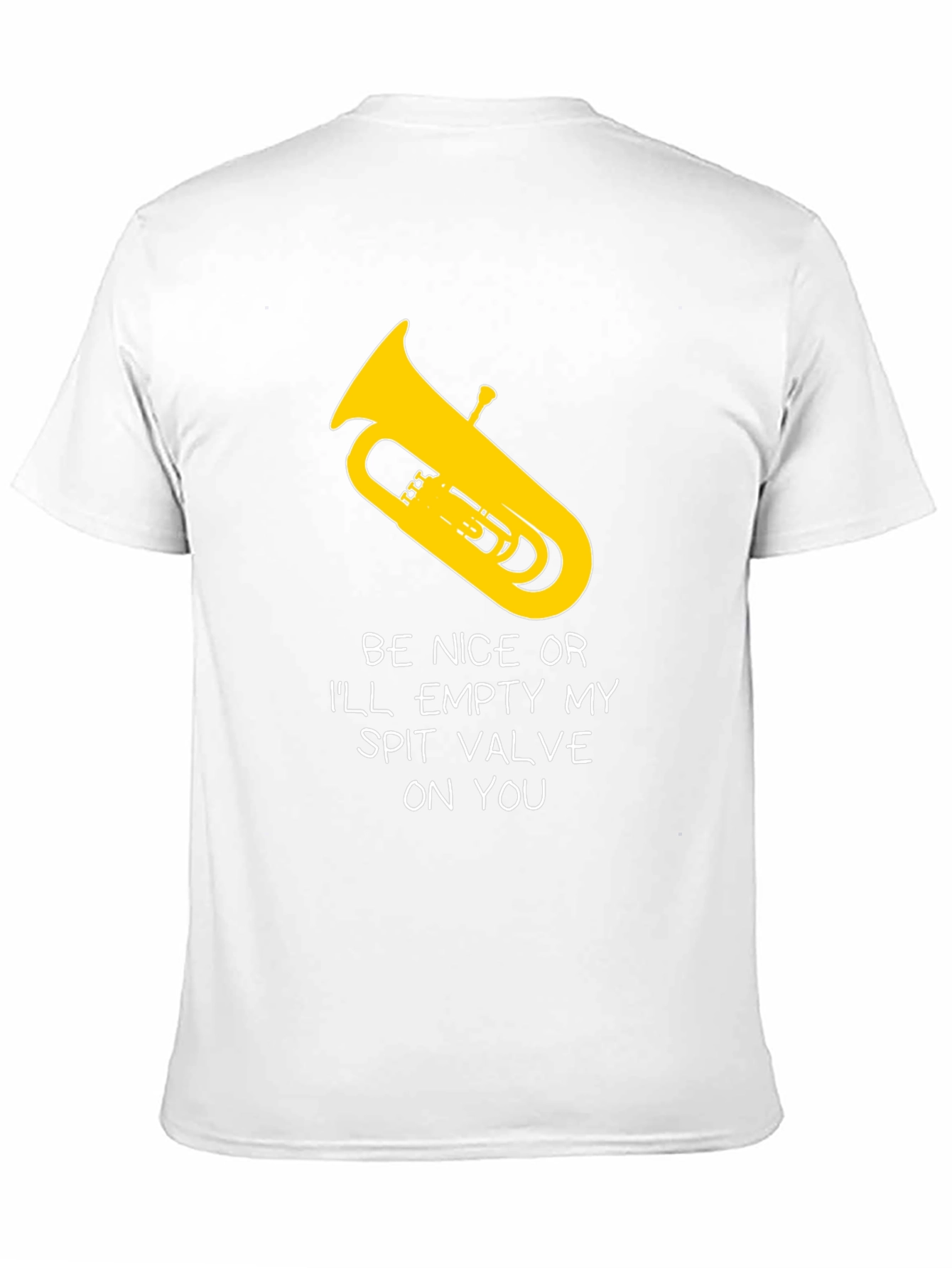 Funny Tuba Player T-Shirt - Spit Valve Humor