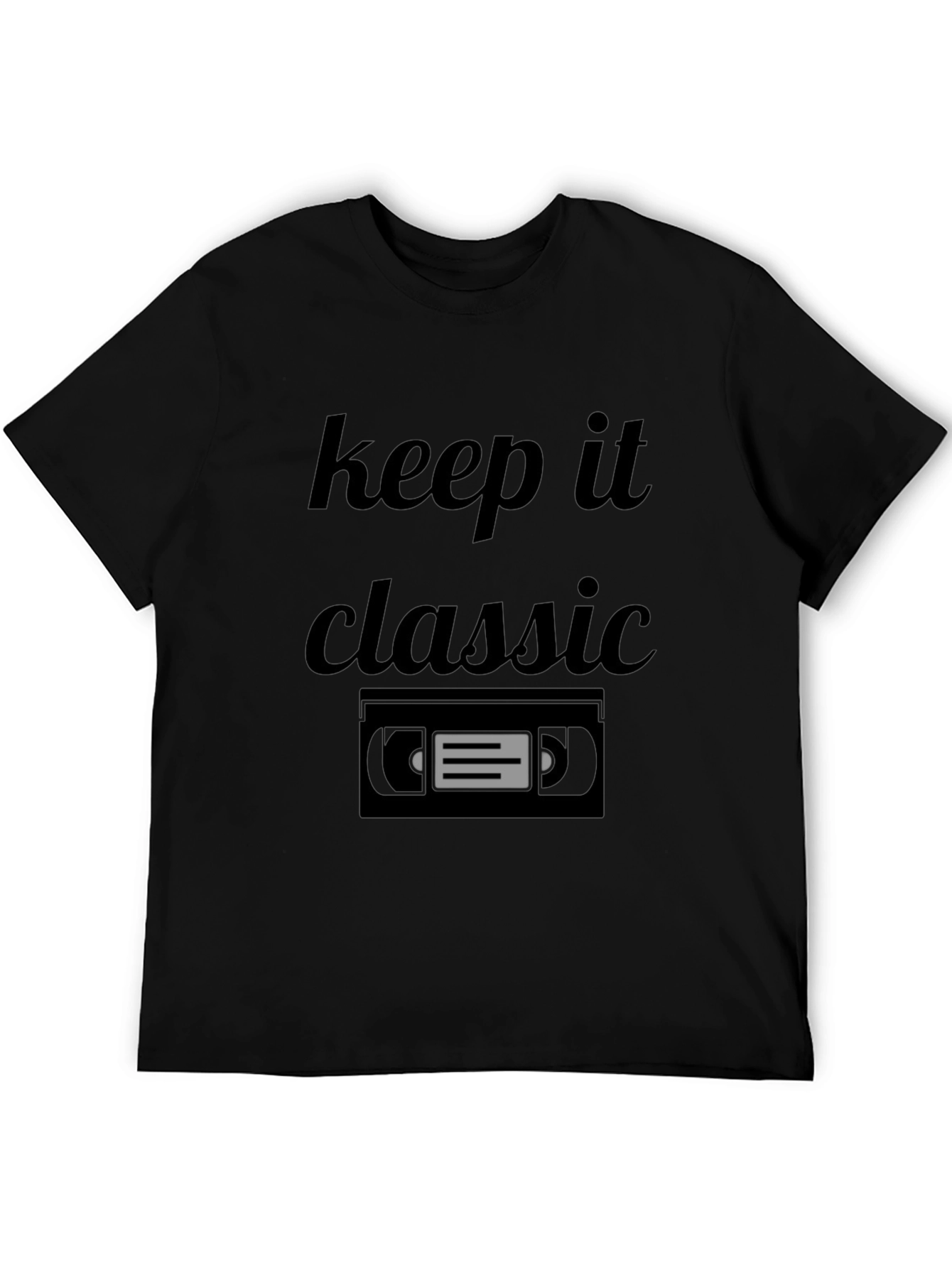 Keep It Classic Retro VHS Tape T-Shirt
