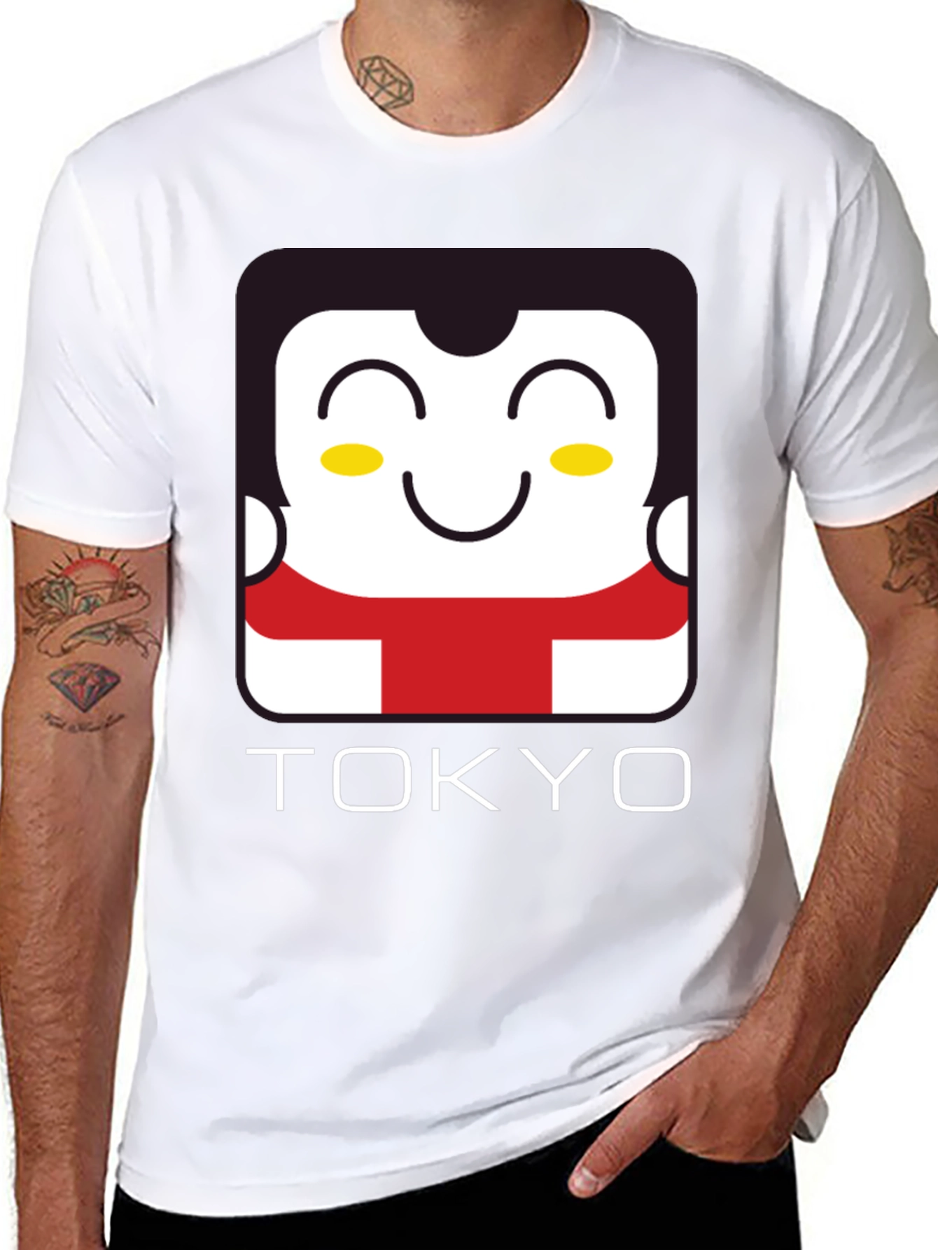 Tokyo Graphic Tee - Unique Anime Style Black T-Shirt