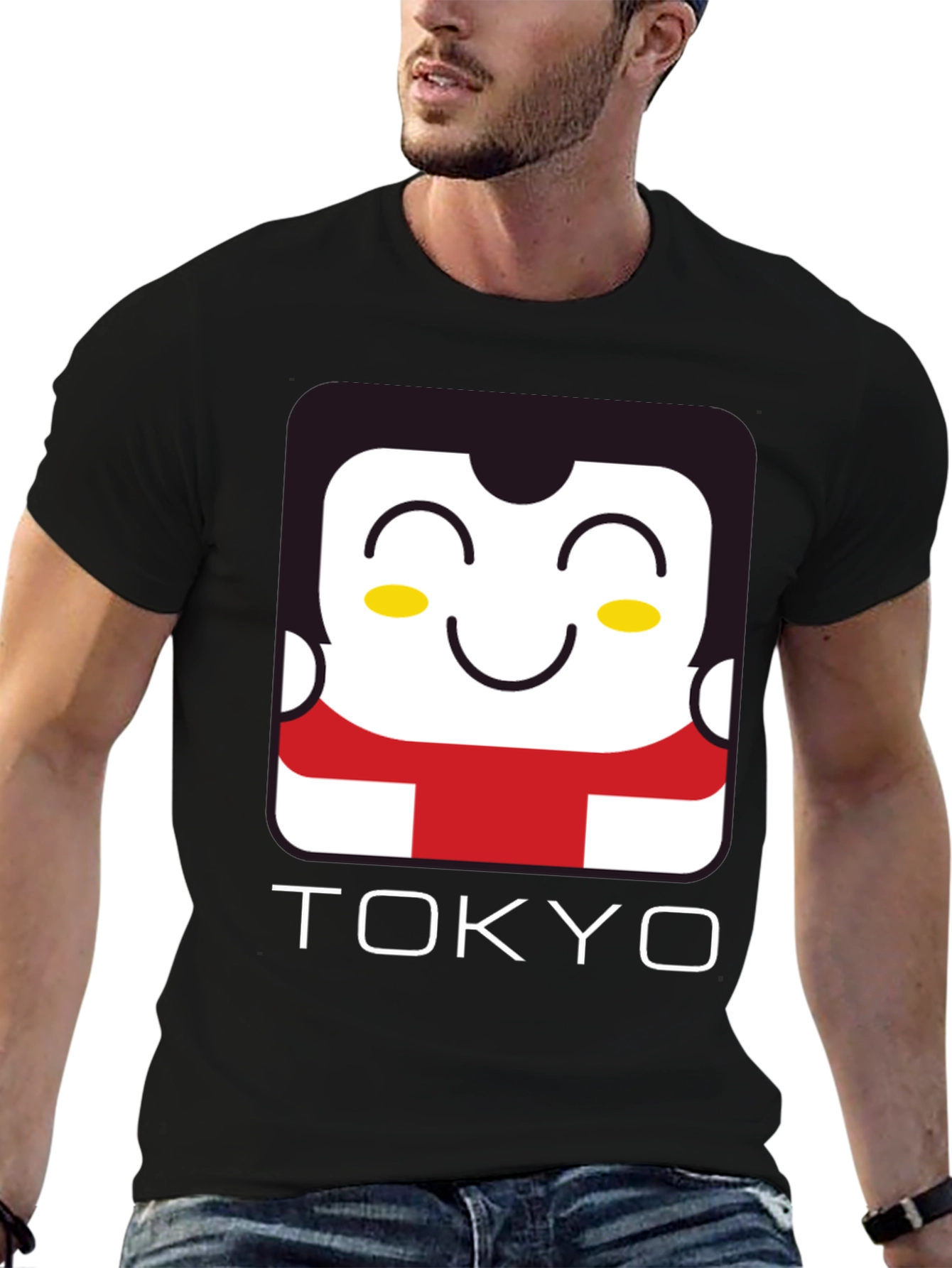 Tokyo Graphic Tee - Unique Anime Style Black T-Shirt