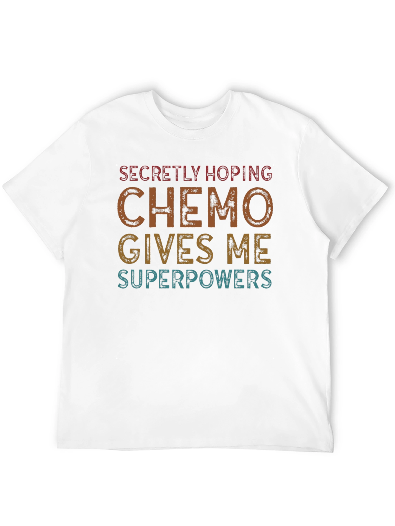 Chemo Superpowers T-Shirt - Hopeful Cancer Survivor Tee