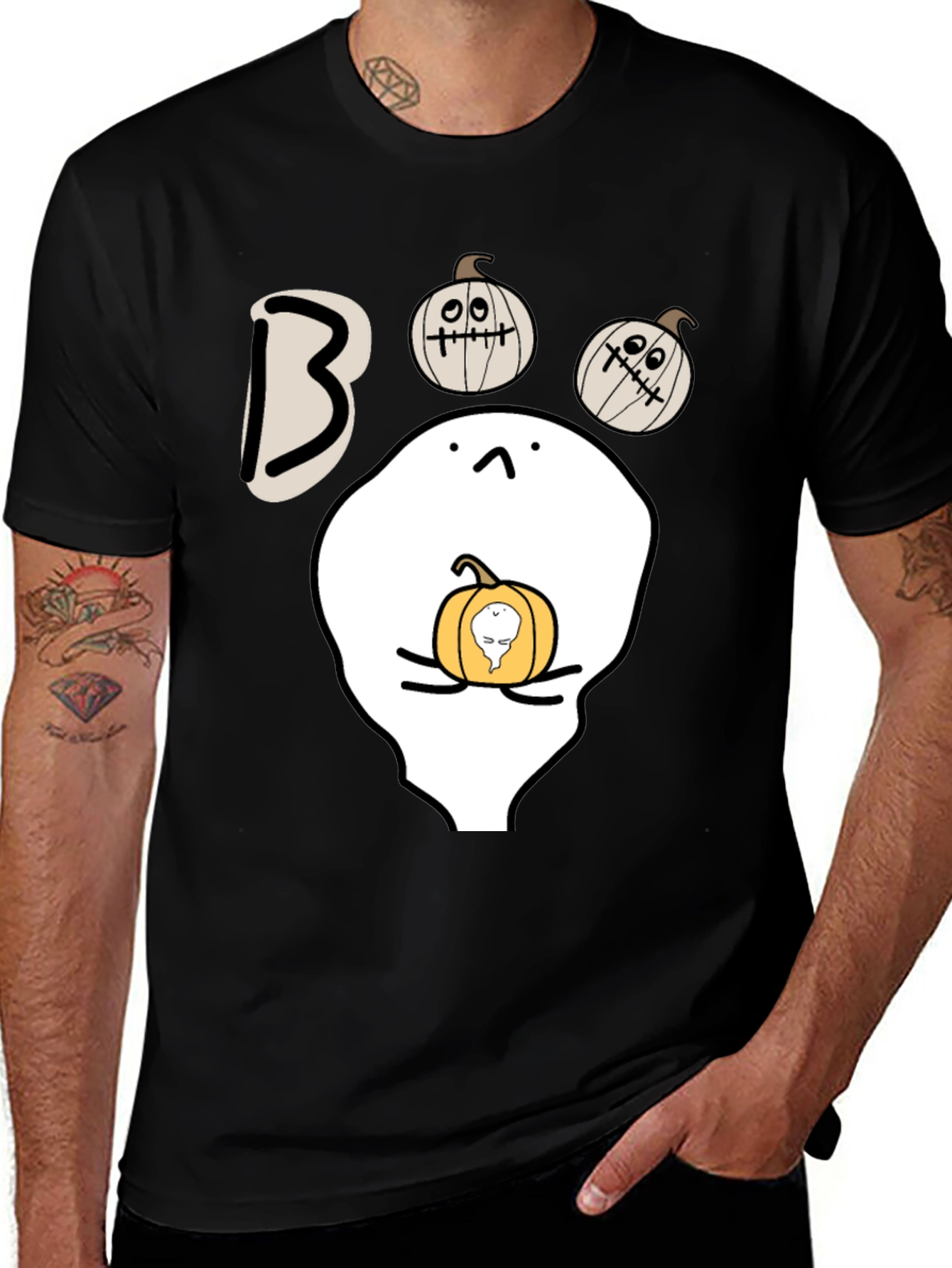 Halloween Boo! Graphic T-Shirt