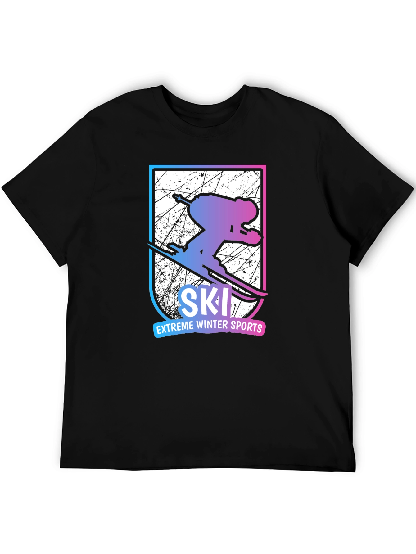 Extreme Winter Sports Ski T-Shirt