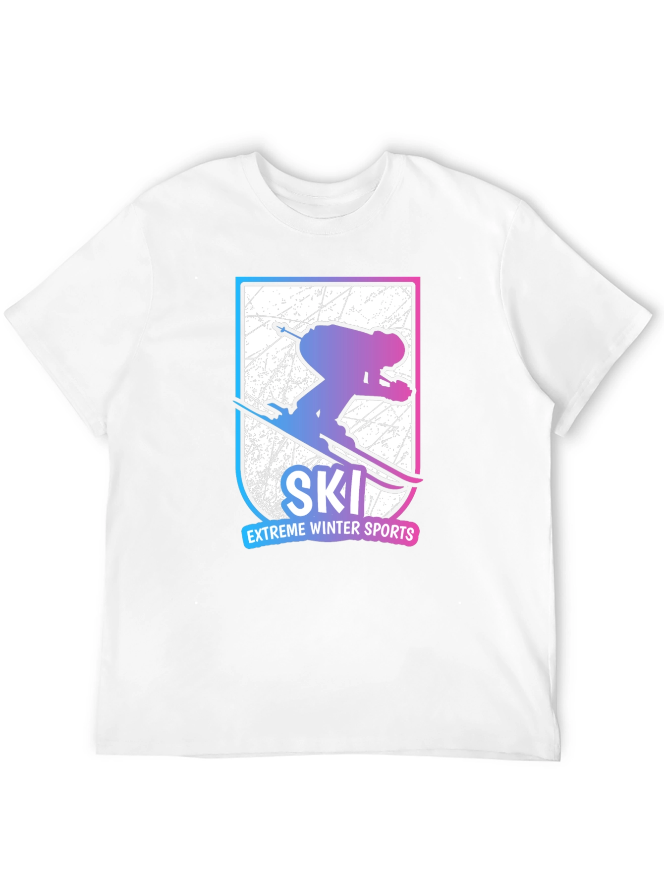 Extreme Winter Sports Ski T-Shirt