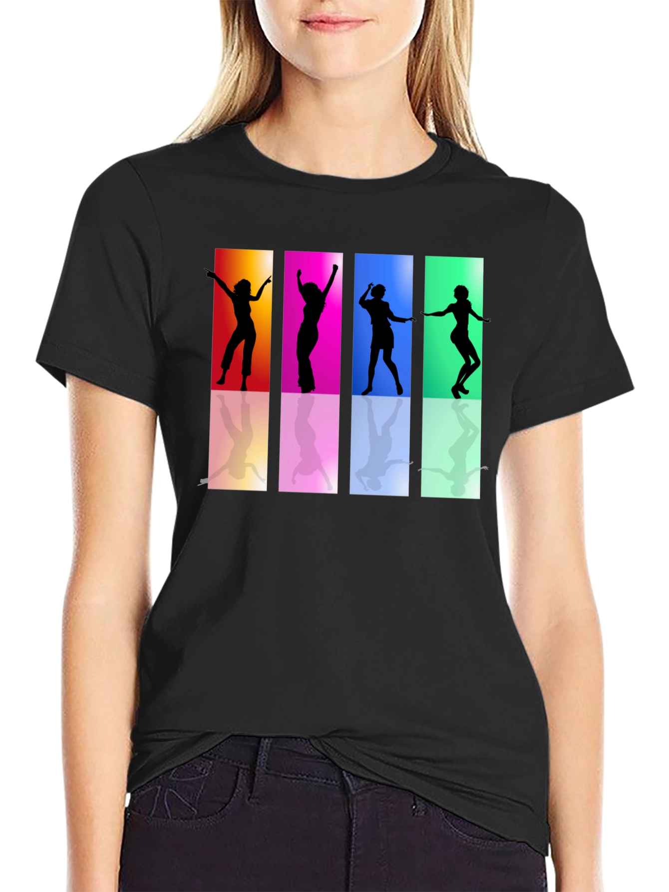 Retro Dance Silhouette T-Shirt