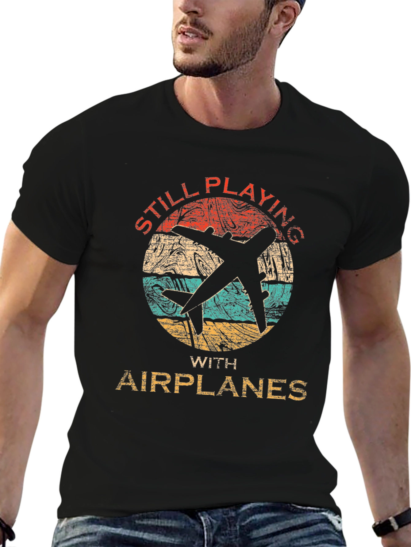 Still Playing with Airplanes T-Shirt