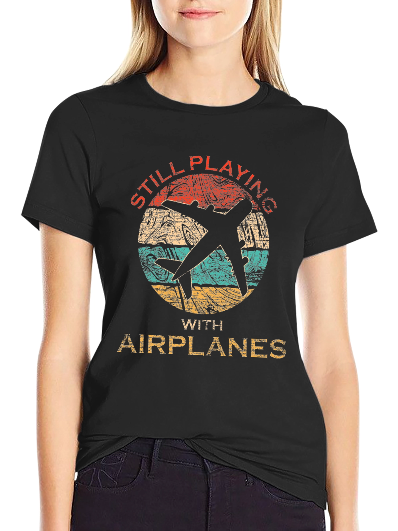 Still Playing with Airplanes T-Shirt