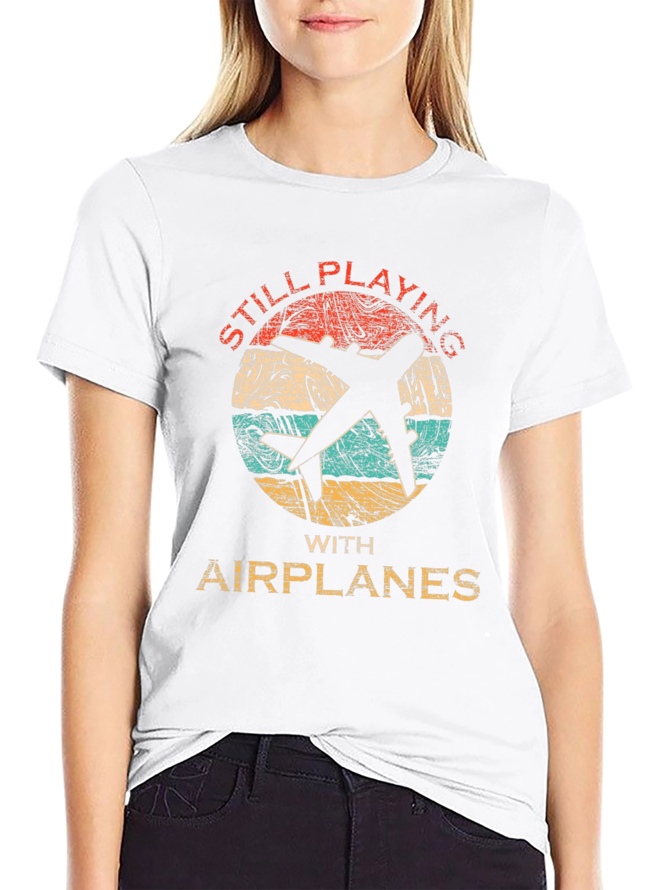 Still Playing with Airplanes T-Shirt