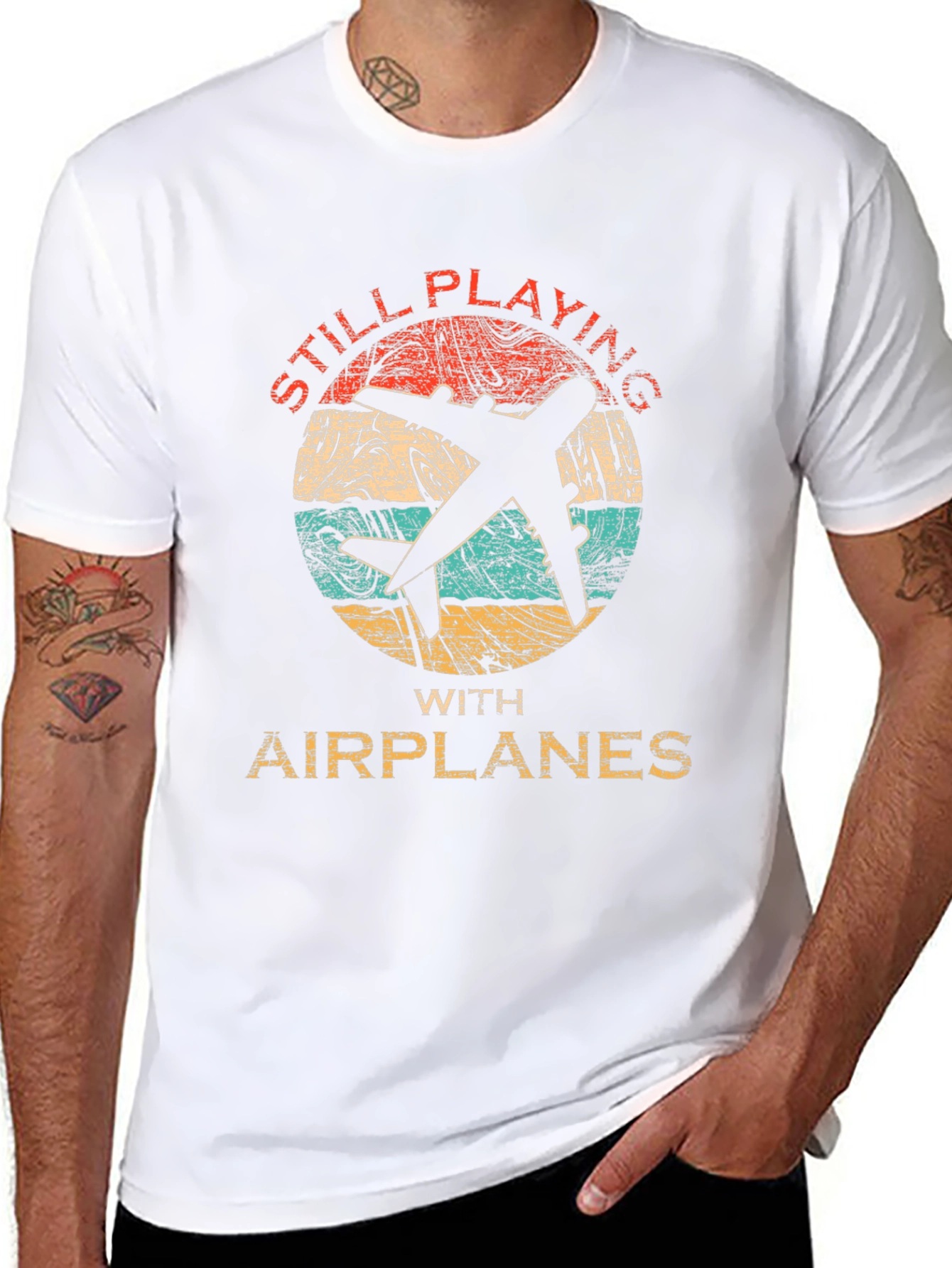 Still Playing with Airplanes T-Shirt