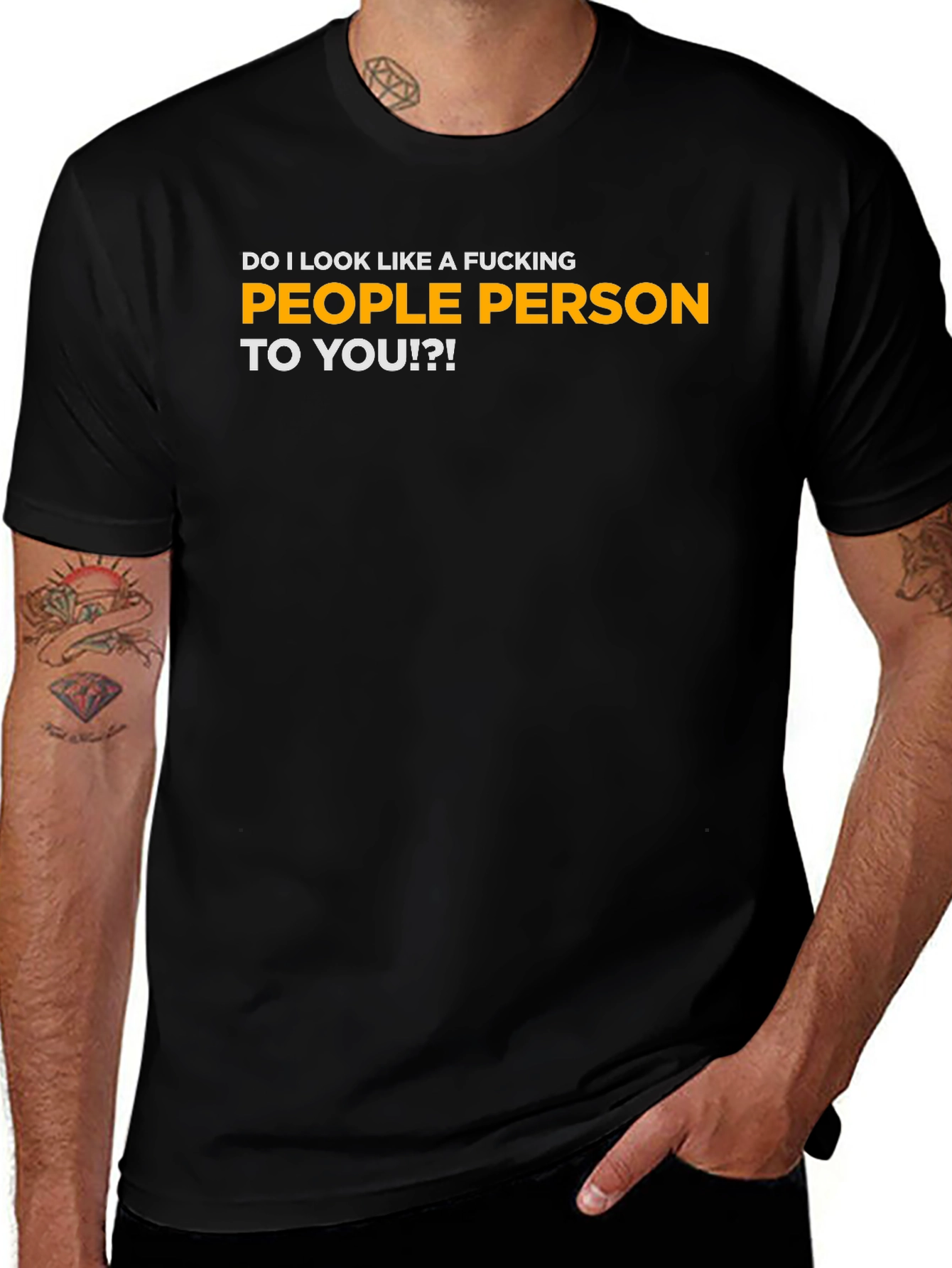 Funny Graphic T-Shirt - People Person Tee