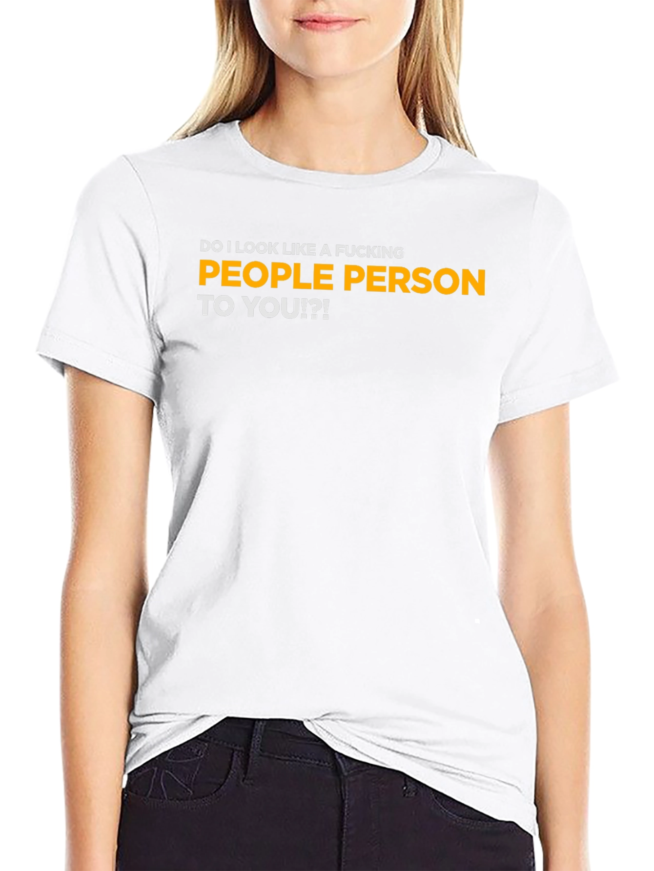 Funny Graphic T-Shirt - People Person Tee