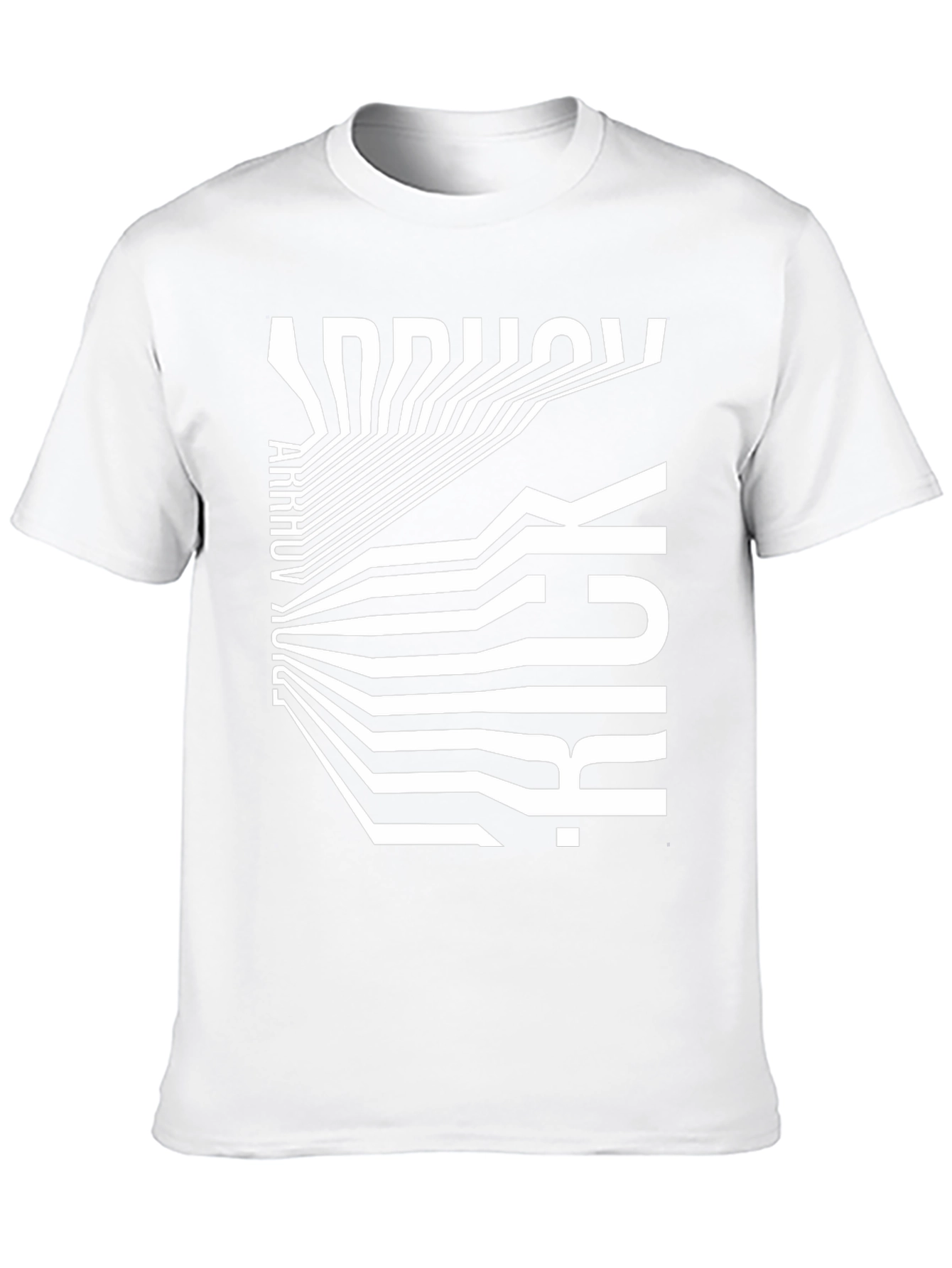 Optical Illusion Arrow Trunk T-Shirt