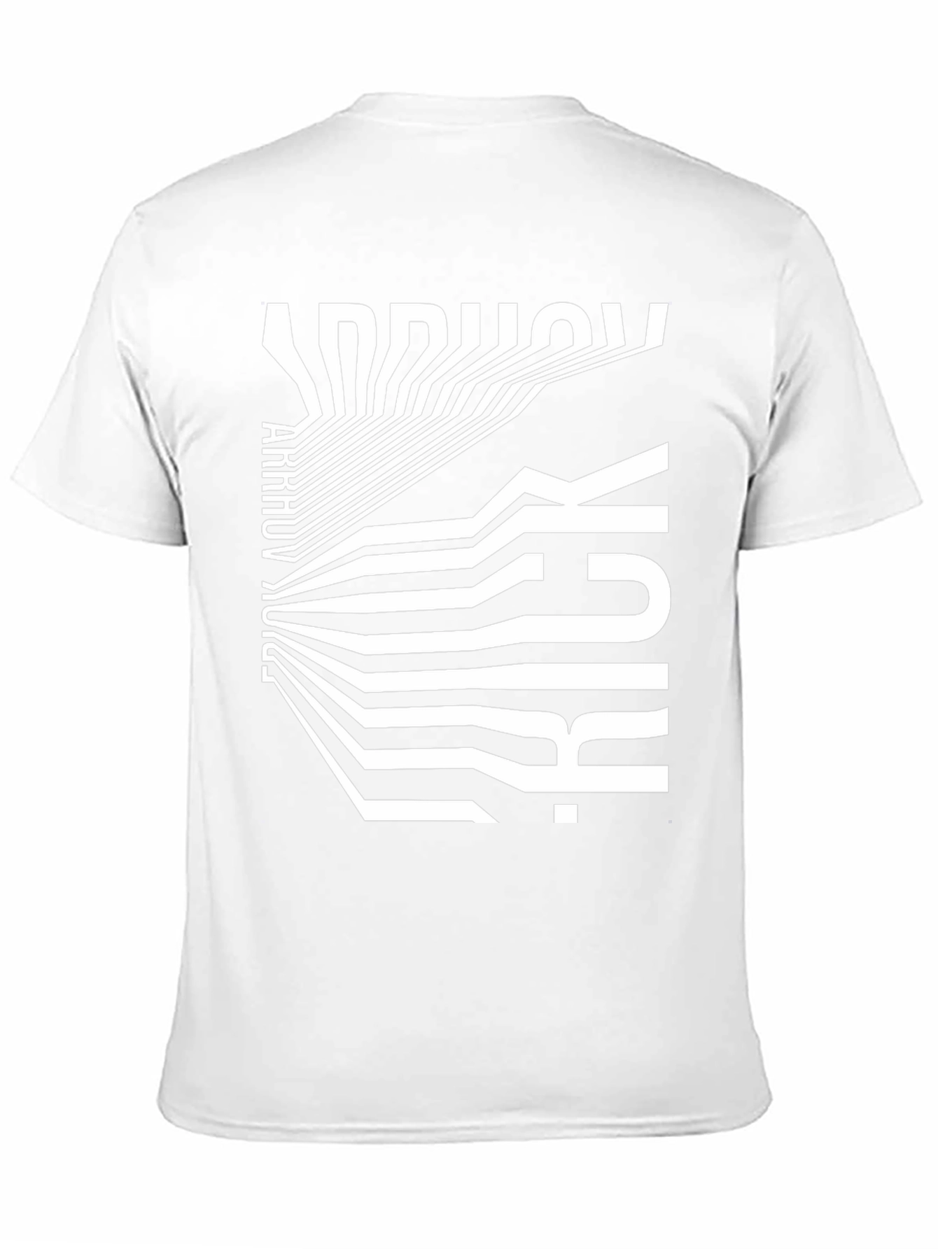 Optical Illusion Arrow Trunk T-Shirt