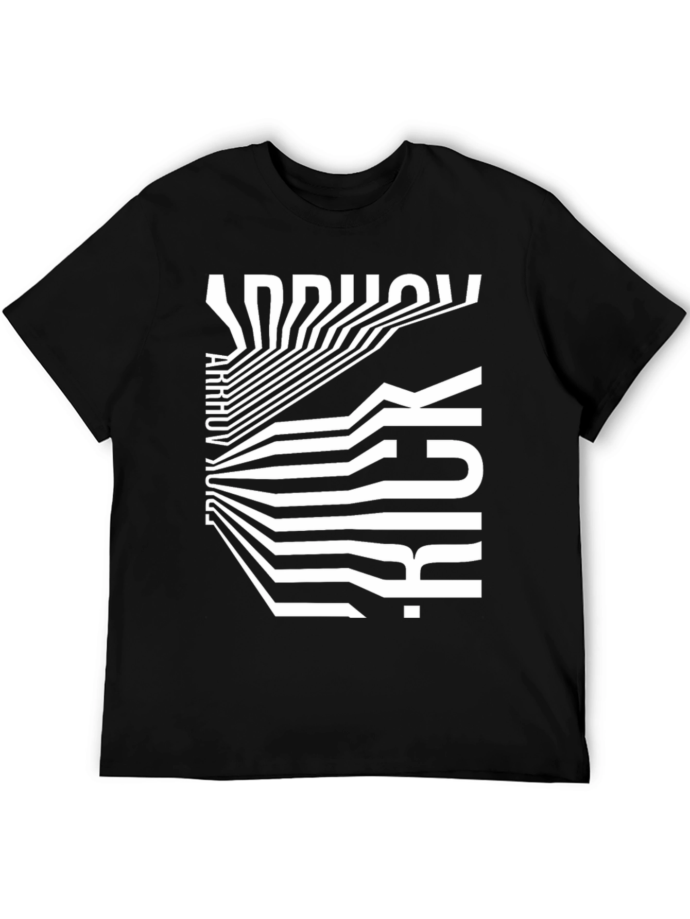 Optical Illusion Arrow Trunk T-Shirt