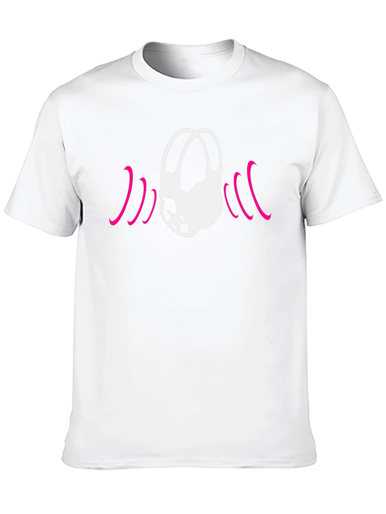 Cool Headphones Graphic Tee - Music Lovers T-Shirt