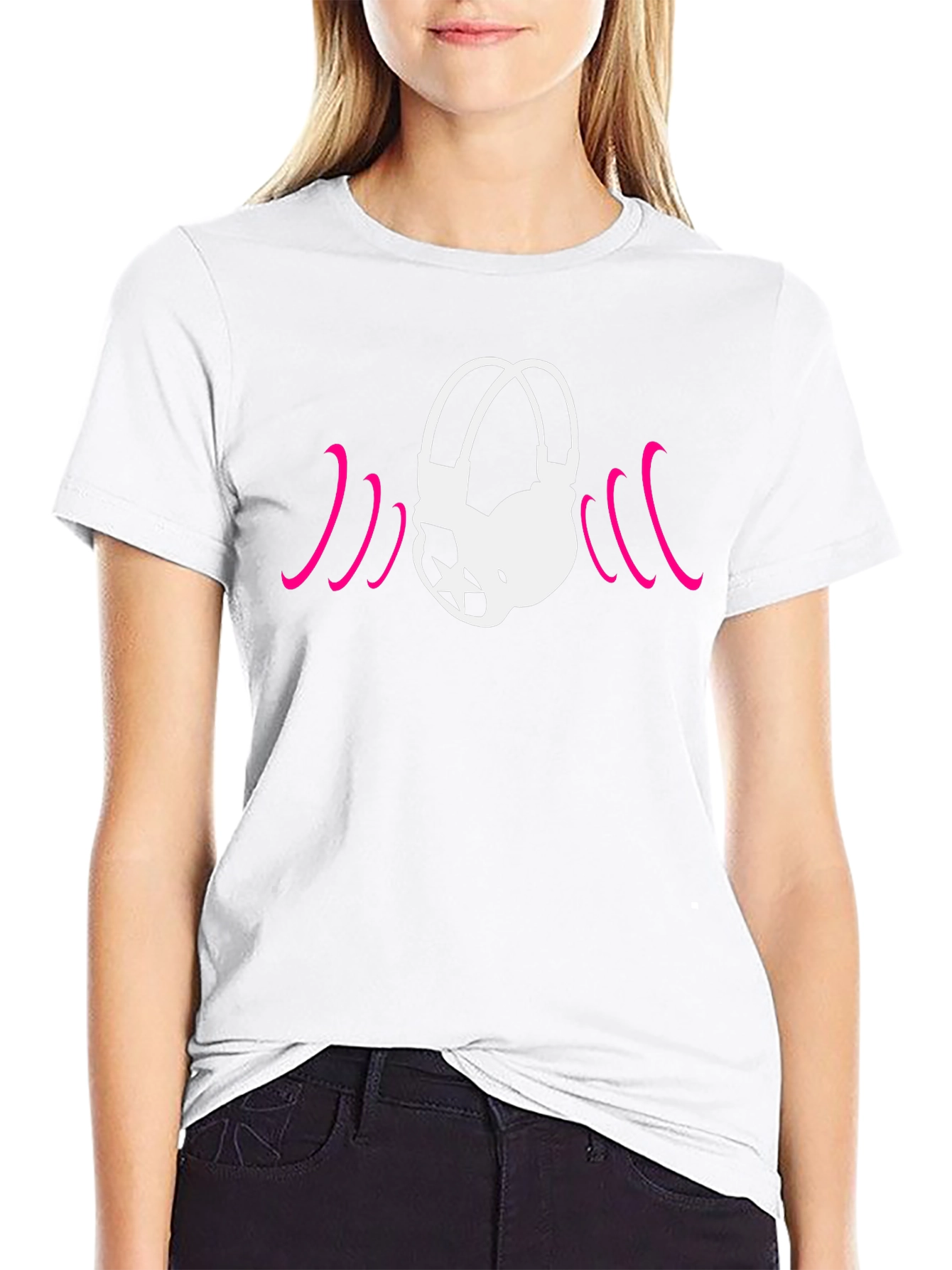 Cool Headphones Graphic Tee - Music Lovers T-Shirt