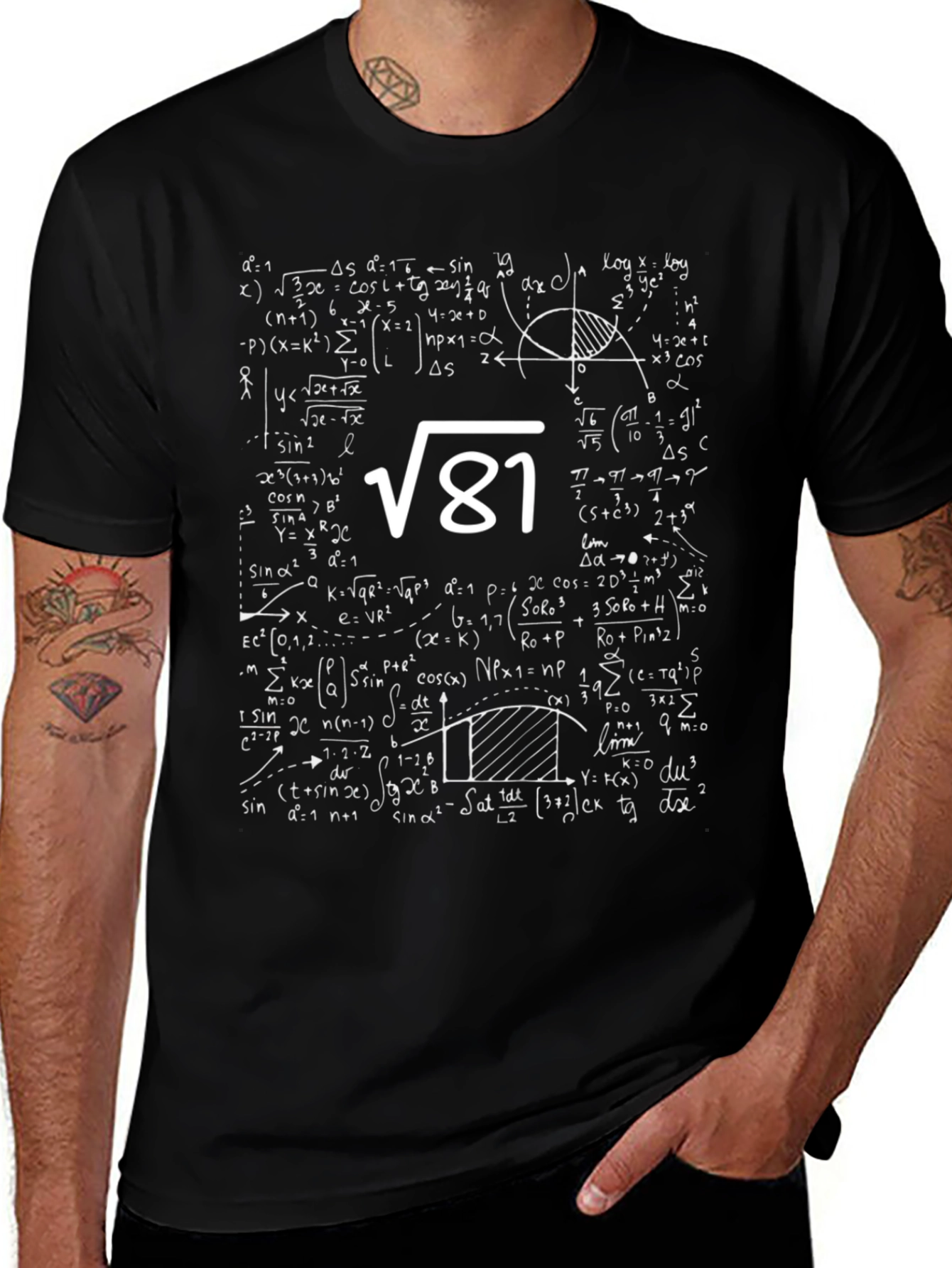 Math Formula Graphic T-Shirt